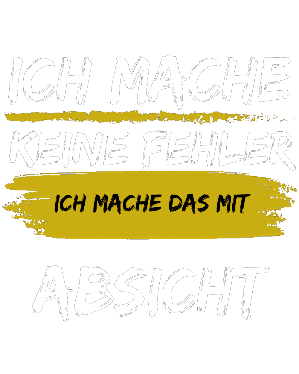 Weiße, glänzende Tasse - Absicht