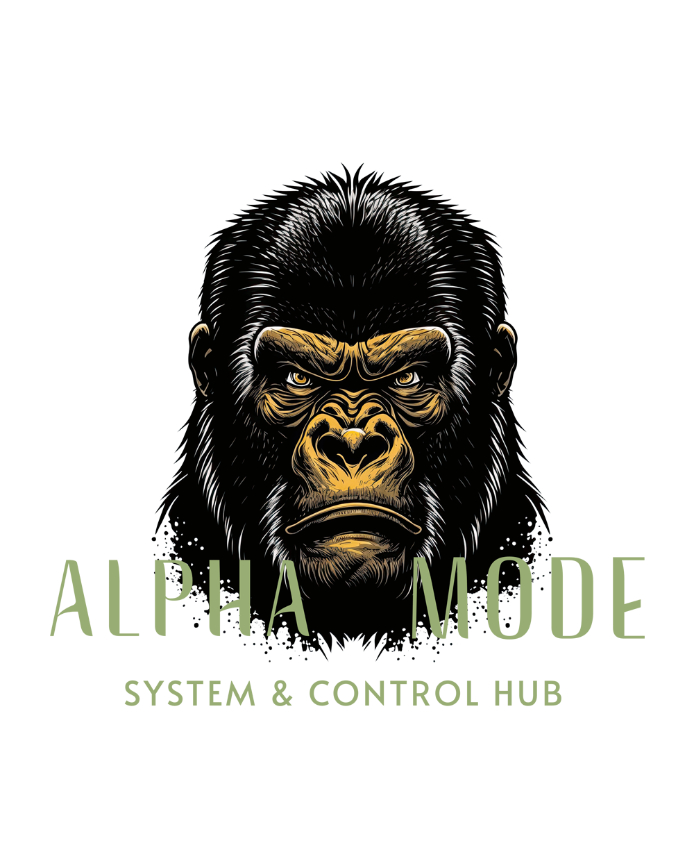 Mittelschweres Herren Bio-T-Shirt - Alpha Mode