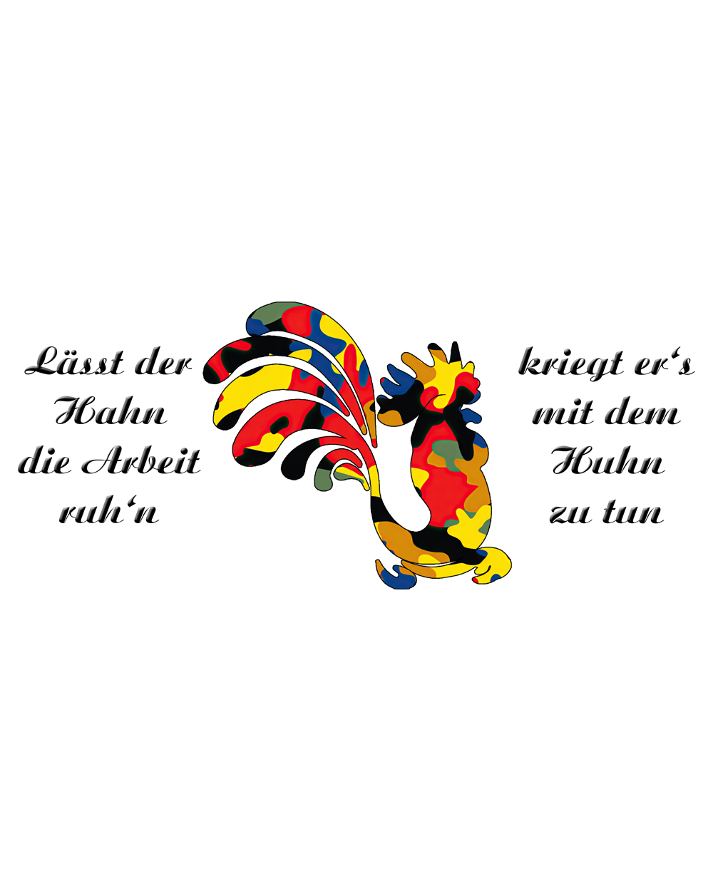 Weiße, glänzende Tasse - Arbeitshahn