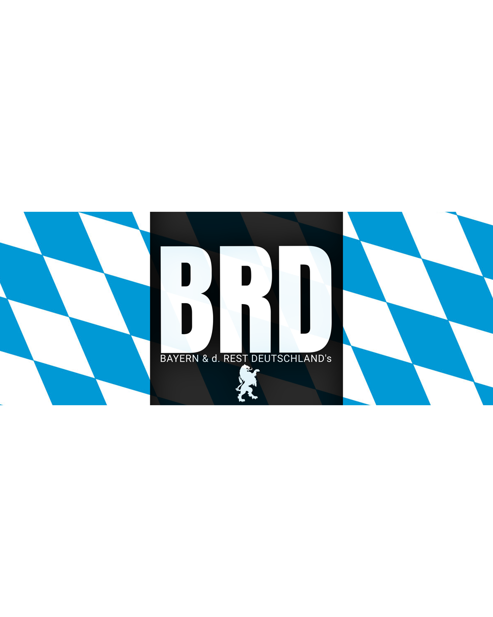 Weiße, glänzende Tasse - Bayern & Rest