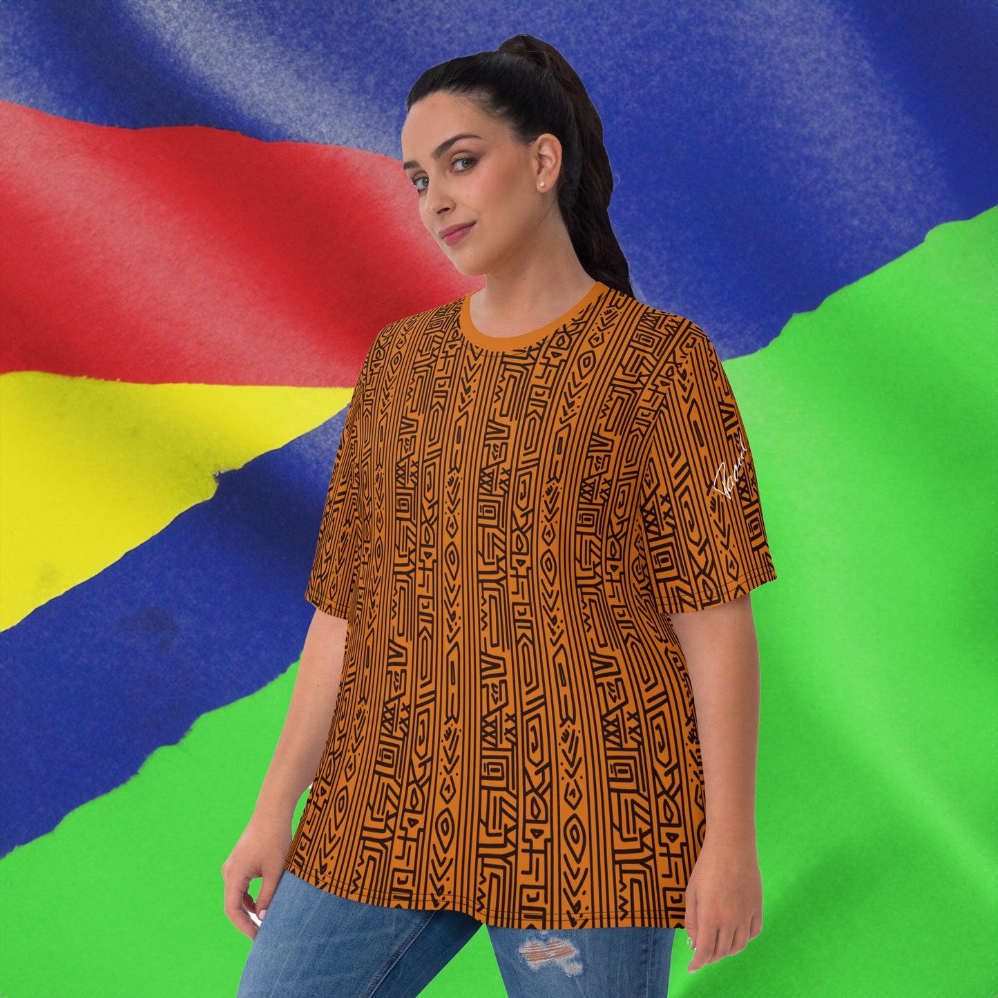 AllOver-Damen-T-Shirt - Ostafrika