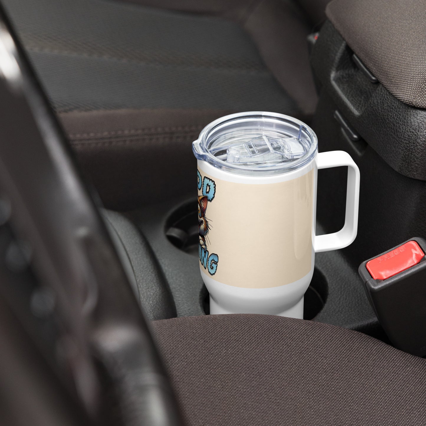 Reisebecher mit Griff - Good Morning Coffee