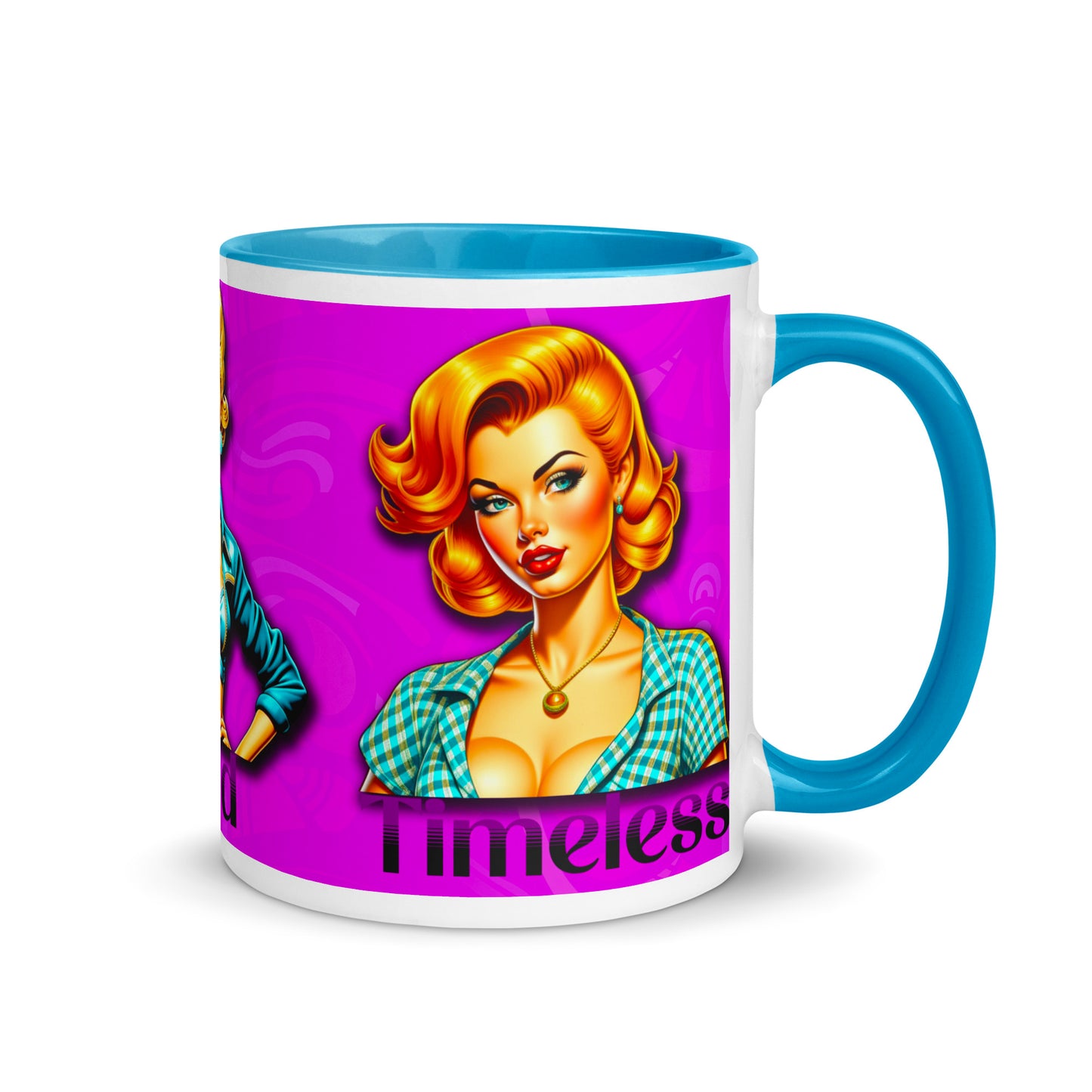 Tasse mit farbiger Innenseite - Hot Bold Timeless
