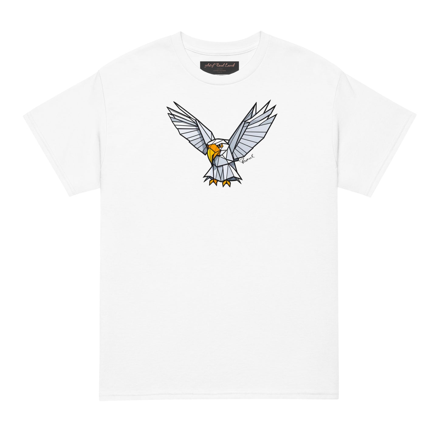 DryBlend® T-Shirt - Origami der weiße Adler