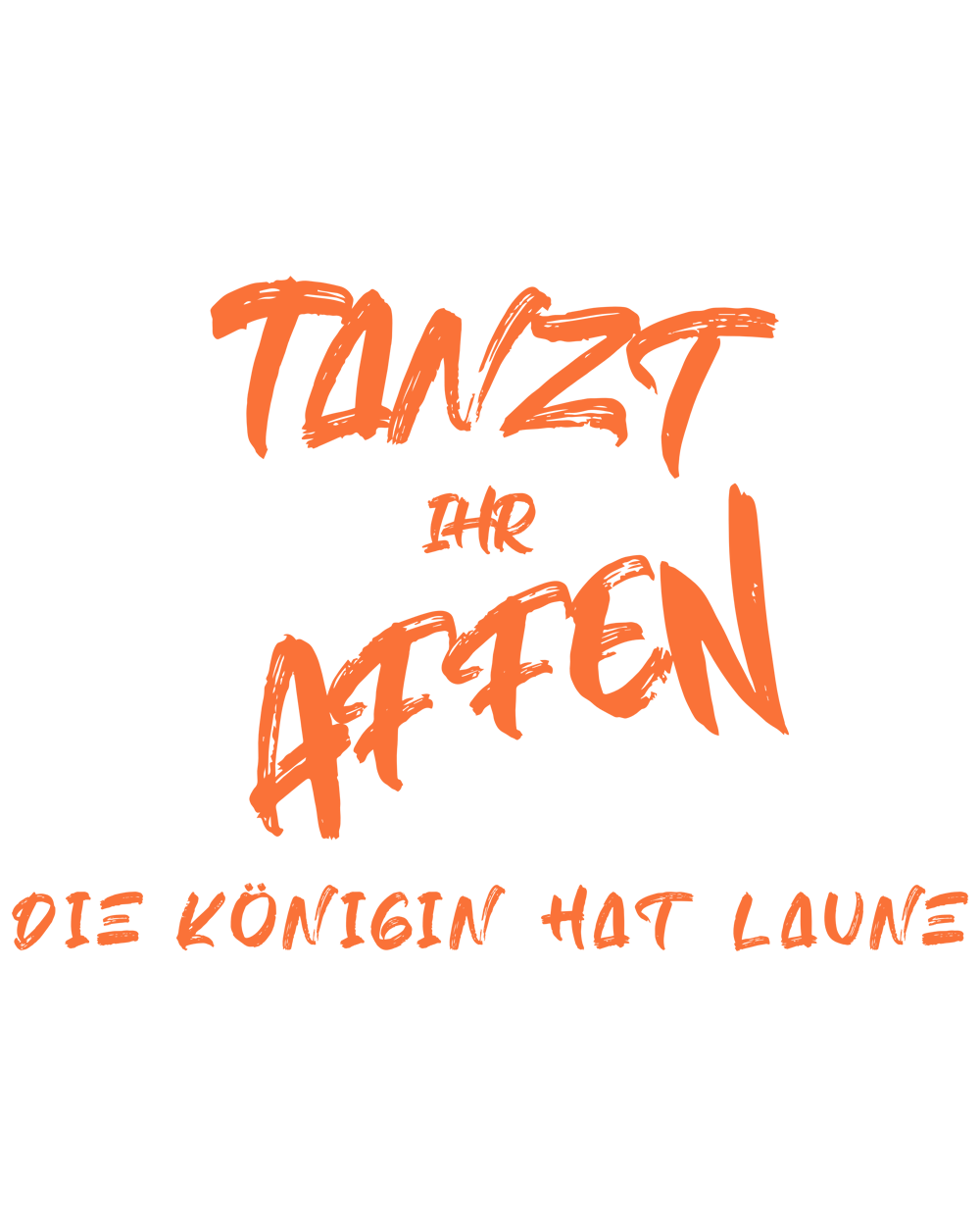 Weiße, glänzende Tasse - Tanzt ihr Affen - Frauen