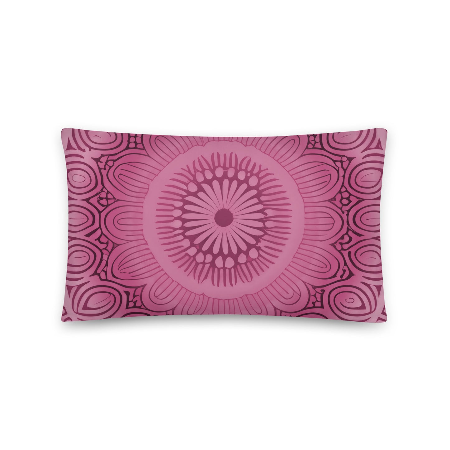 Basic-Kissen - Kreis Rosa