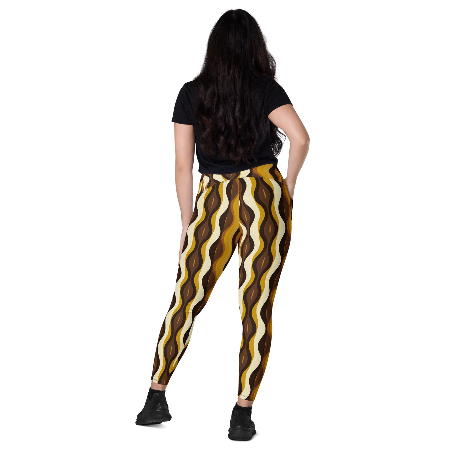 Leggings mit Taschen - Afrika Linien