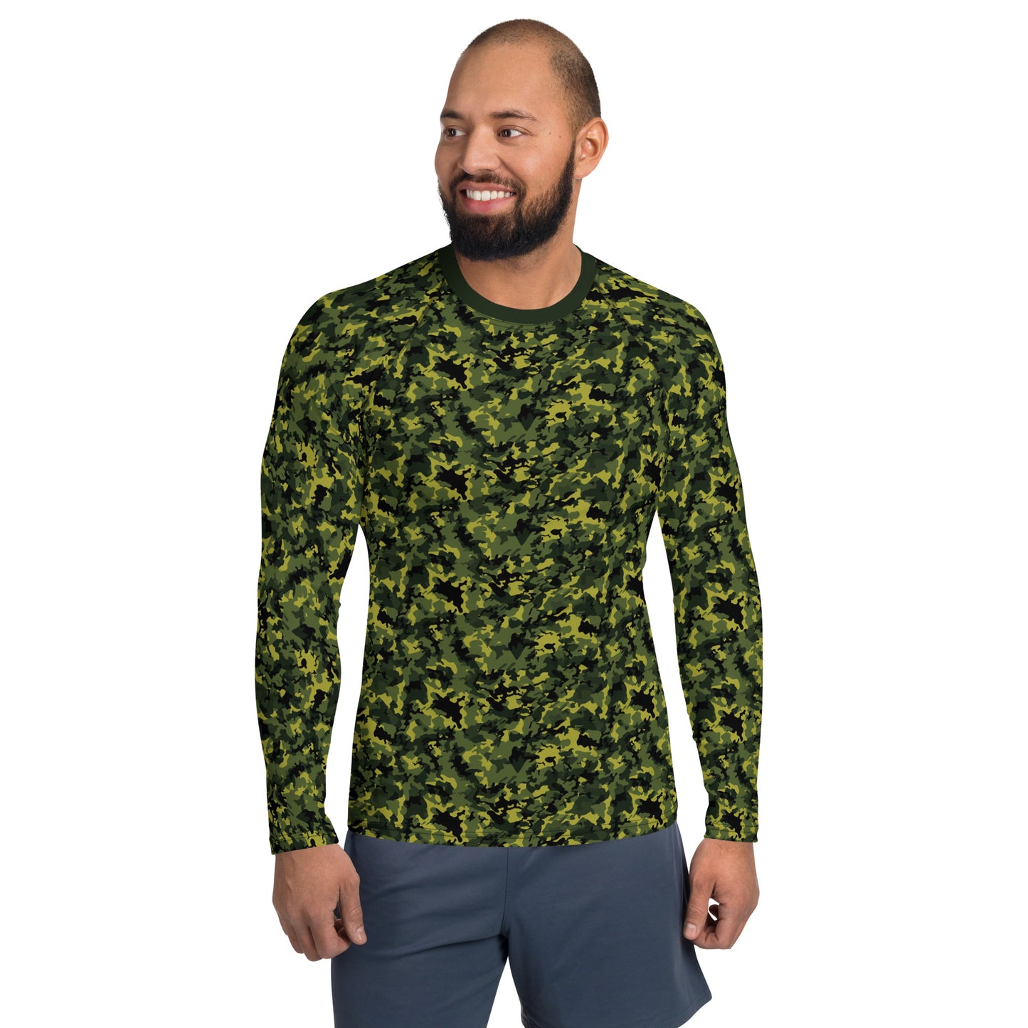 AllOver-Herren-Rash-Guard - Camouflage-Military