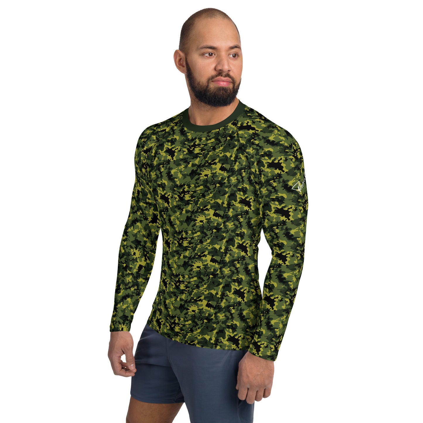AllOver-Herren-Rash-Guard - Camouflage-Military