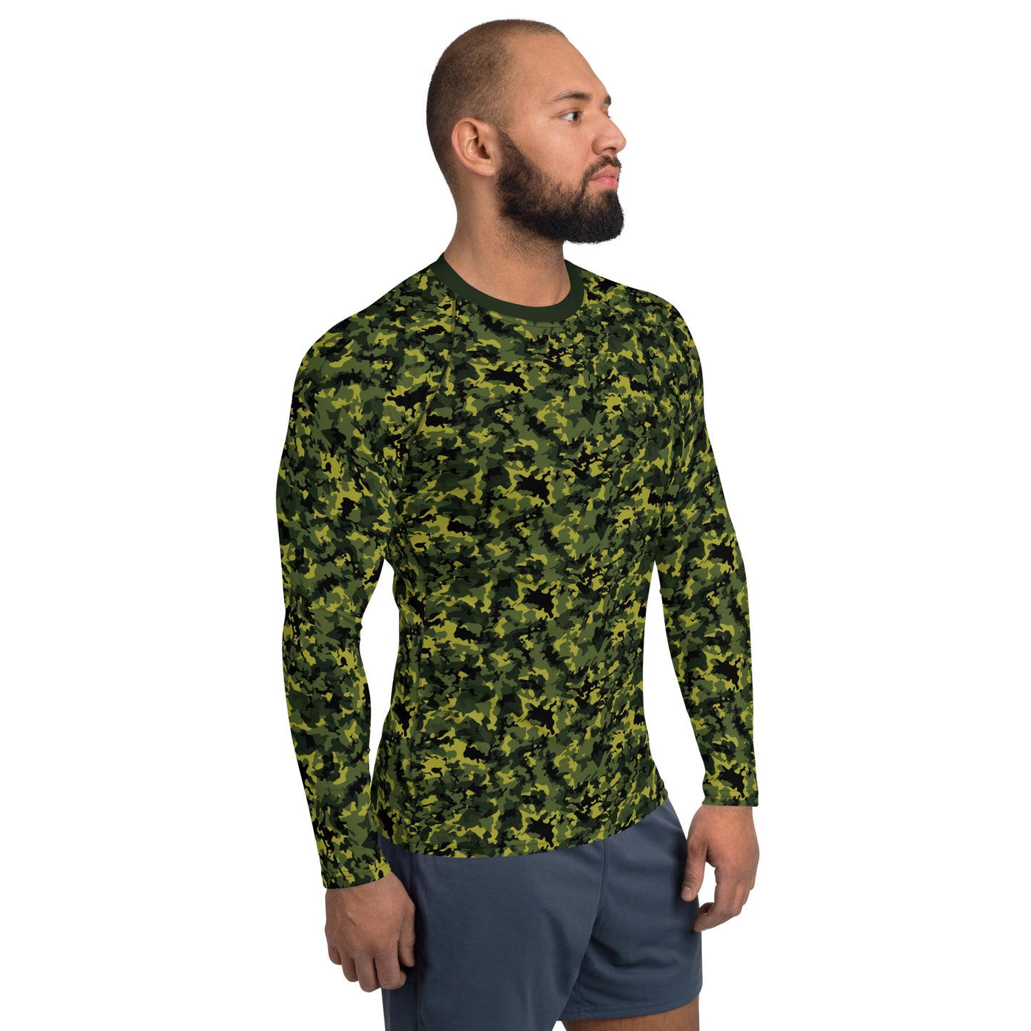AllOver-Herren-Rash-Guard - Camouflage-Military