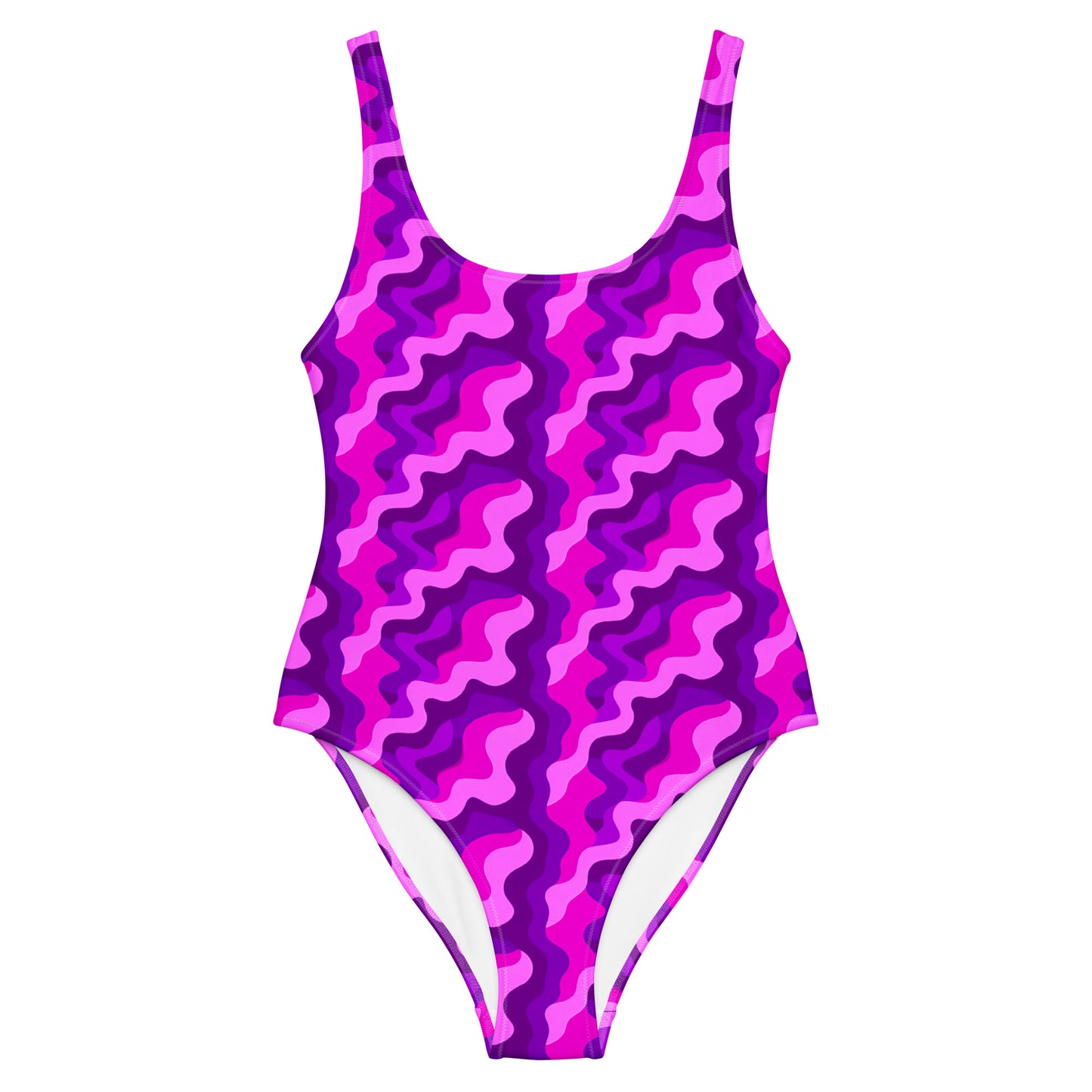 Einteiliger Badeanzug - violett