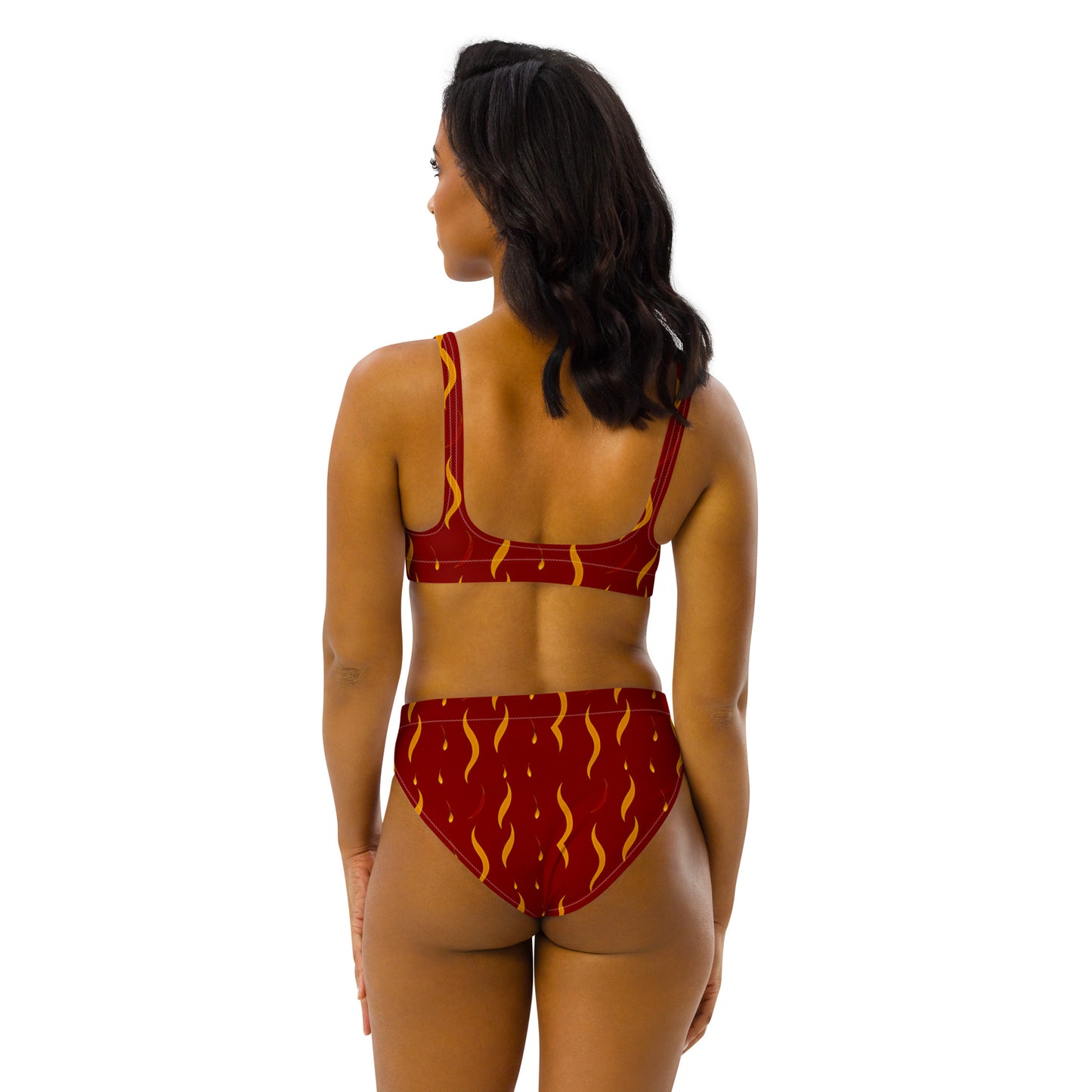 High Waist Bikini - Flamme