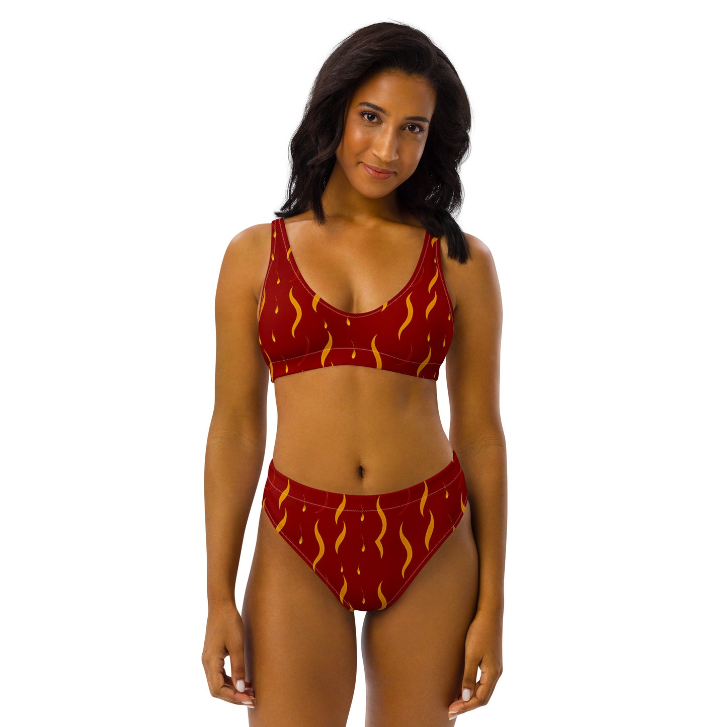 High Waist Bikini - Flamme