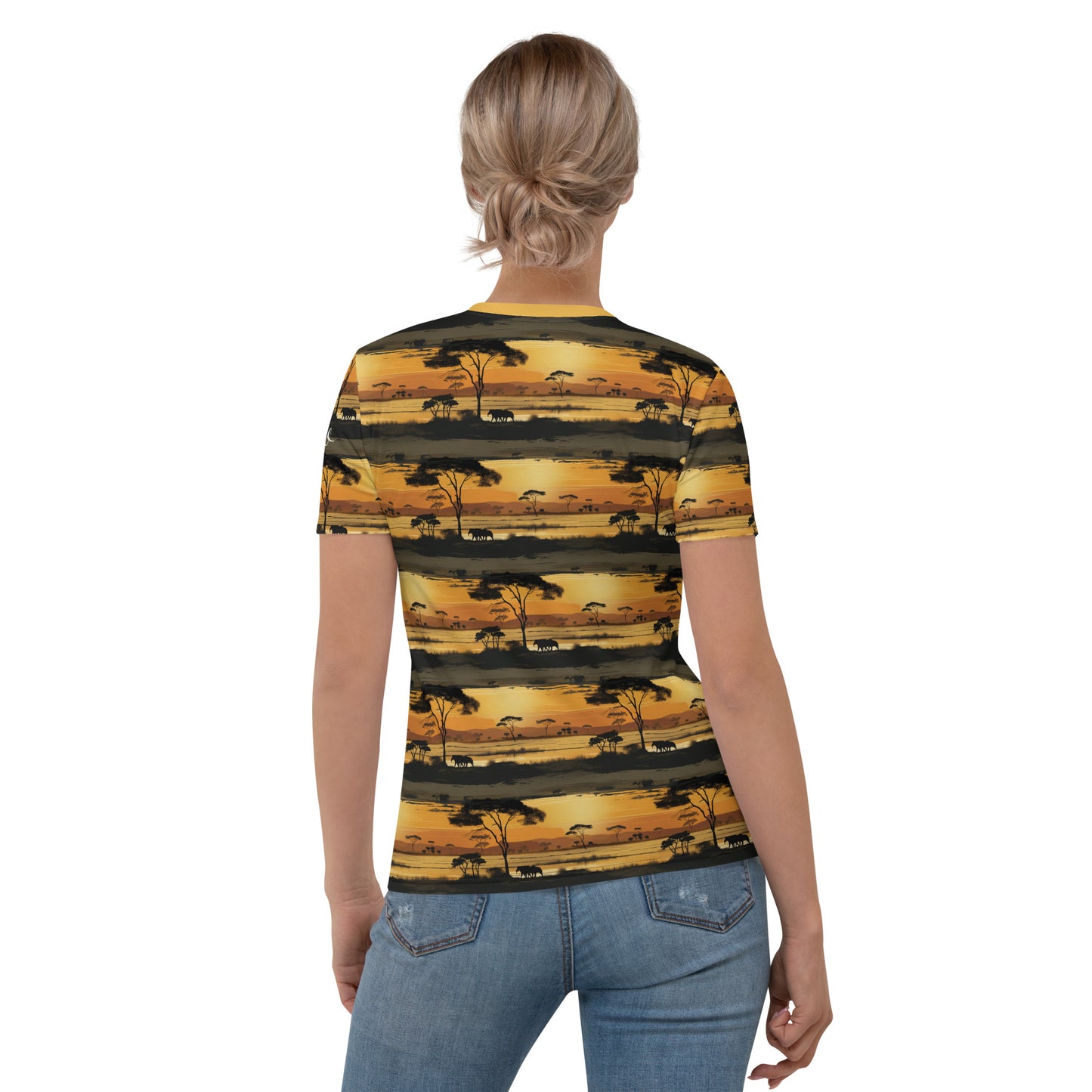 AllOver-Damen-T-Shirt - African Sundown