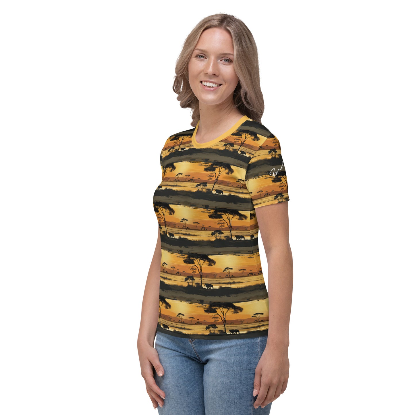 AllOver-Damen-T-Shirt - African Sundown