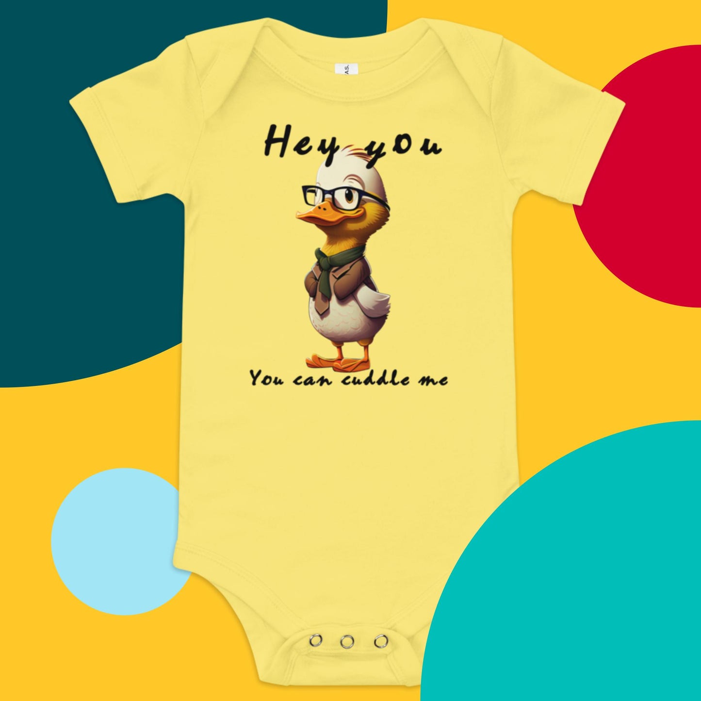 Kurzärmliger Baby-Einteiler - cuddle me