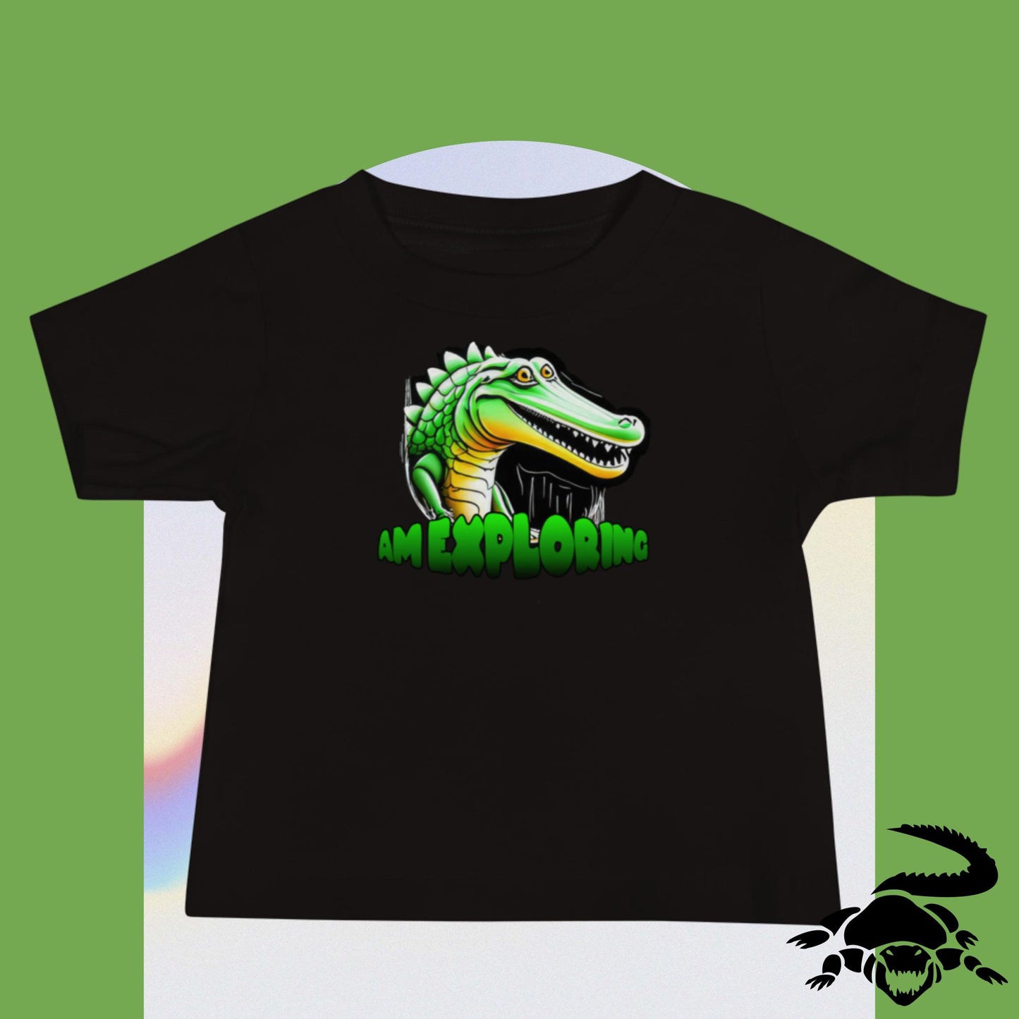 Kurzärmeliges Baby-Jersey-T-Shirt - Exploring
