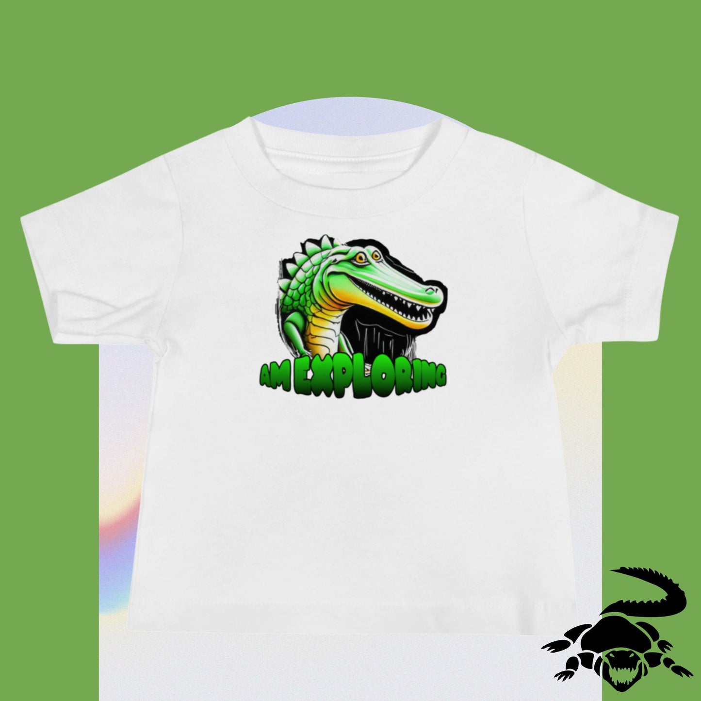 Kurzärmeliges Baby-Jersey-T-Shirt - Exploring