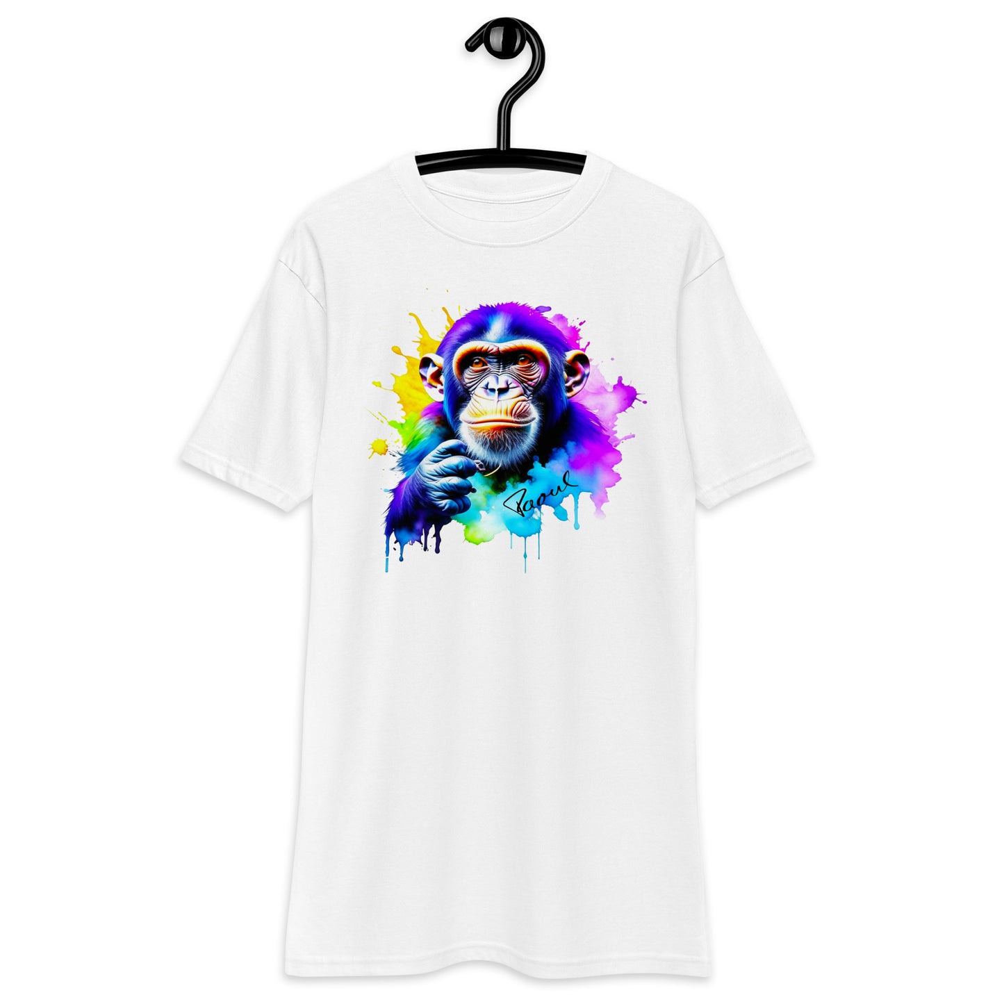 Schweres Premium T-Shirt - Chimp