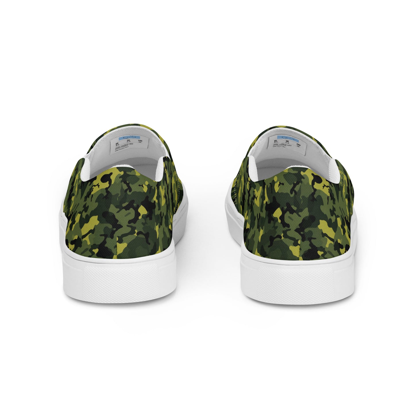 Herren-Canvas-Slipper - Camouflage-Military