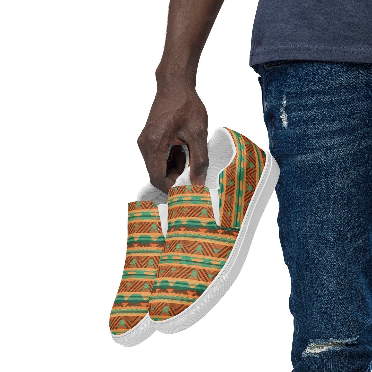 Herren-Canvas-Slipper - Mokassin