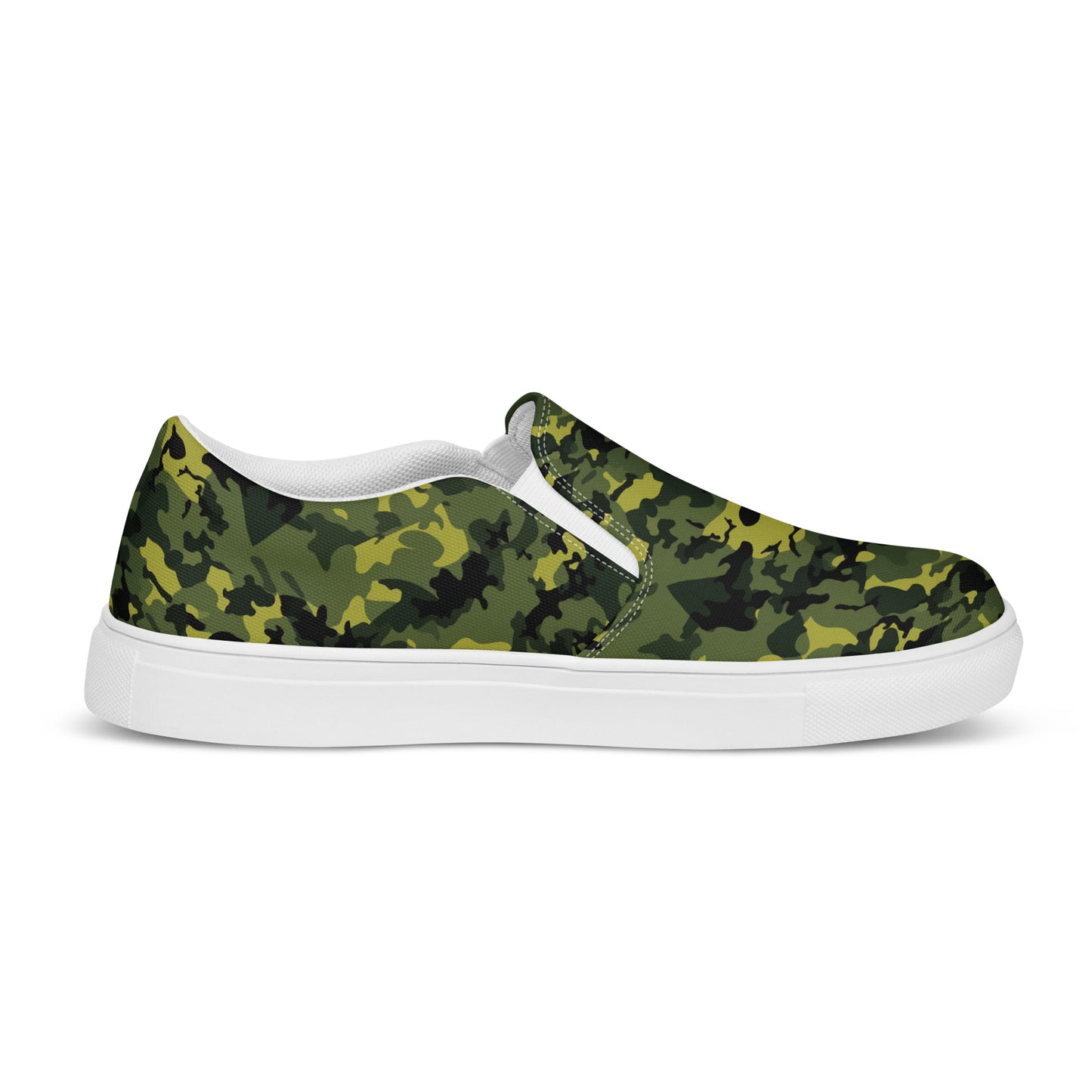 Herren-Canvas-Slipper - Camouflage-Military