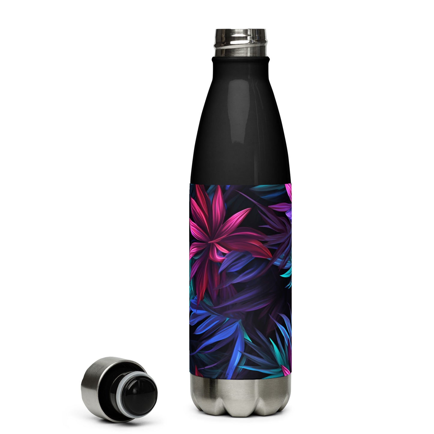 Edelstahl Trinkflasche - Exotic Flower