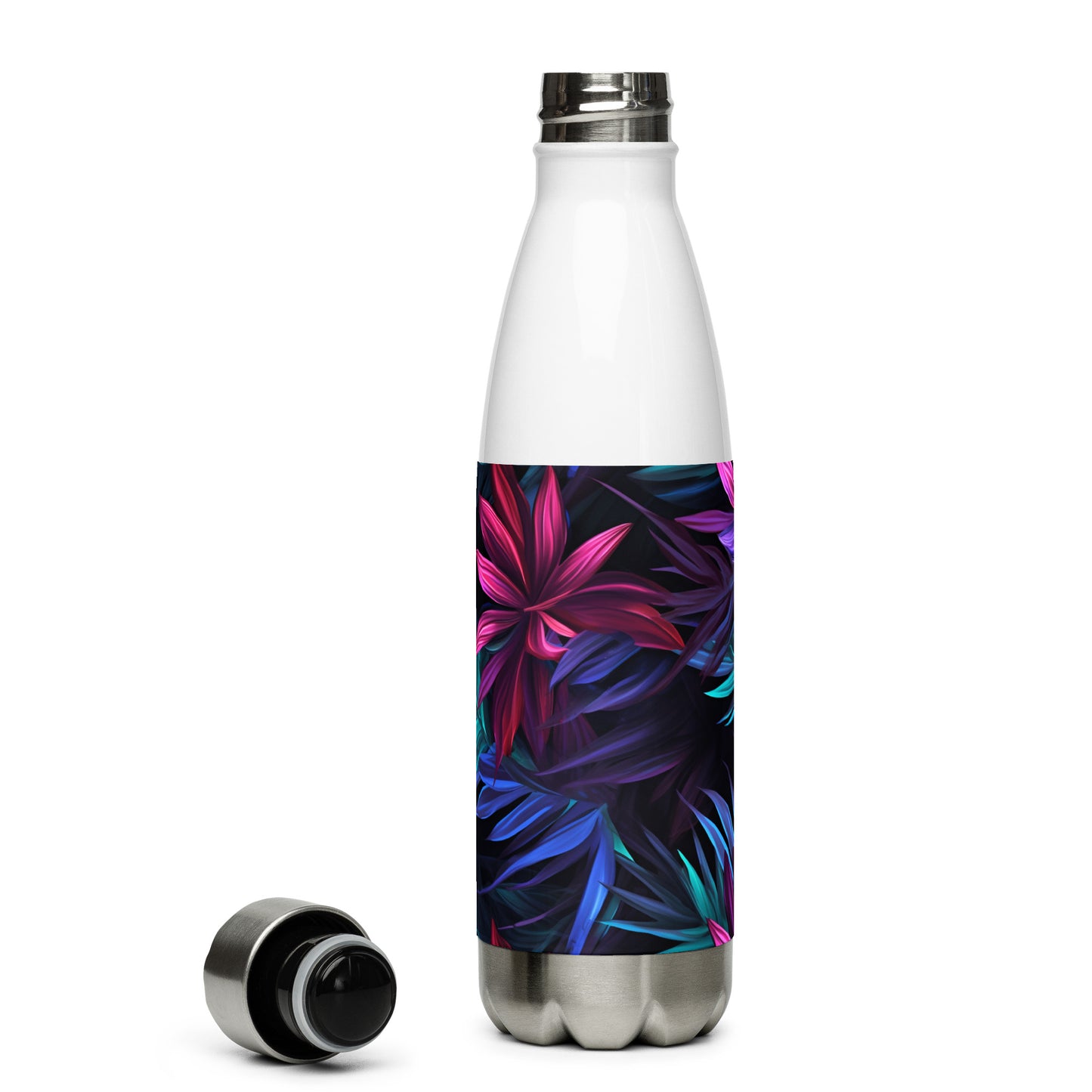 Edelstahl Trinkflasche - Exotic Flower
