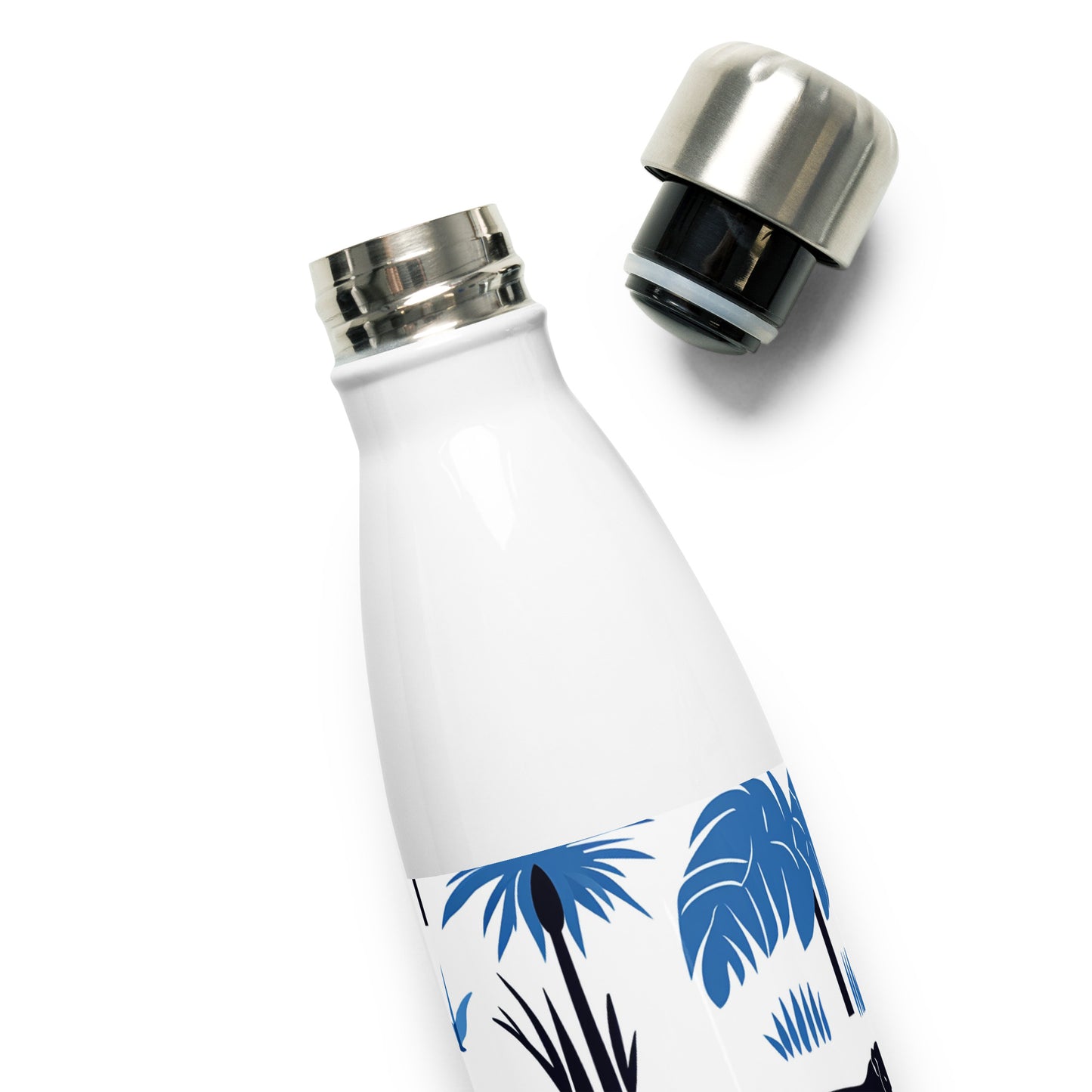 Edelstahl Trinkflasche - Africa Blue