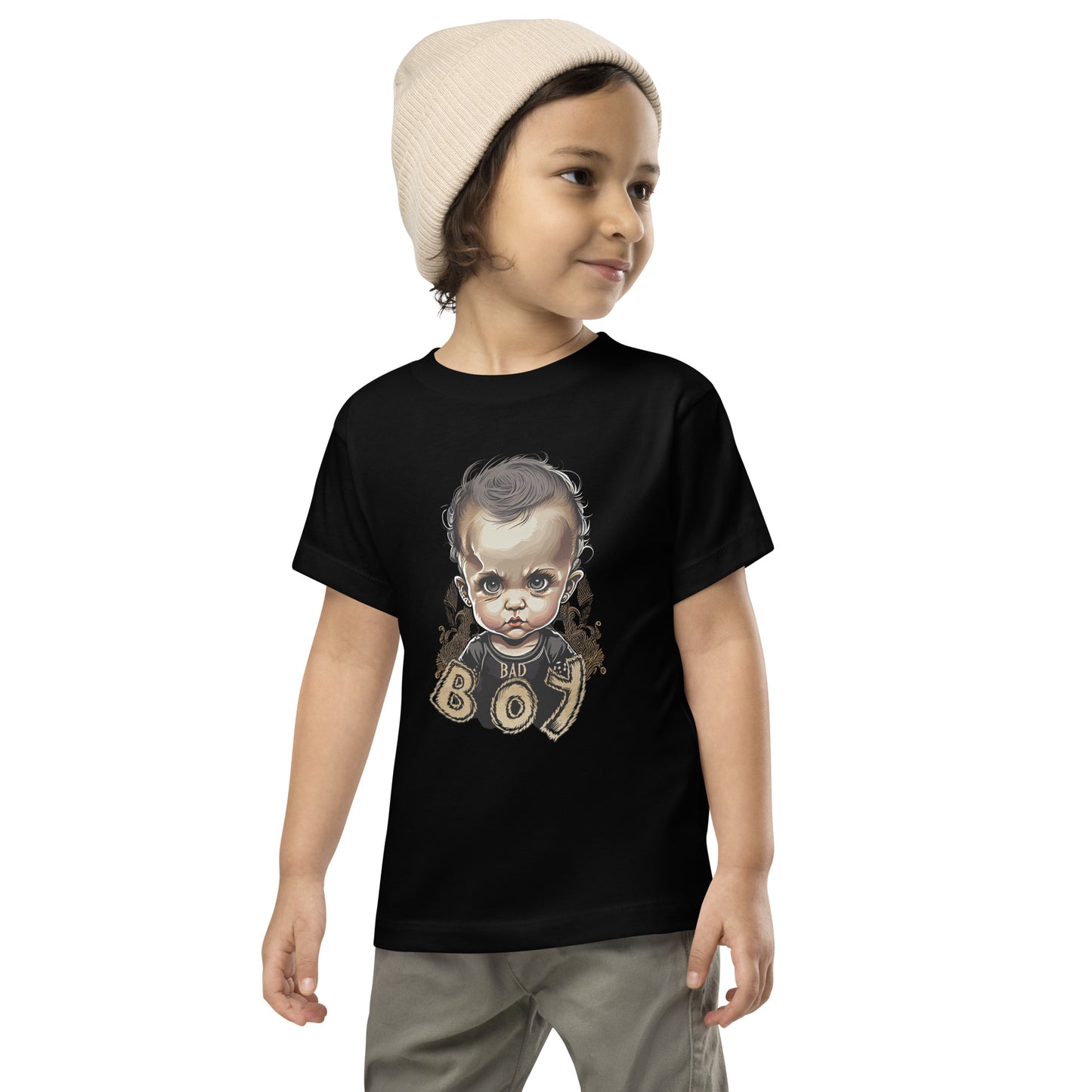 Kurzärmeliges Baby-T-Shirt - Bad Boy