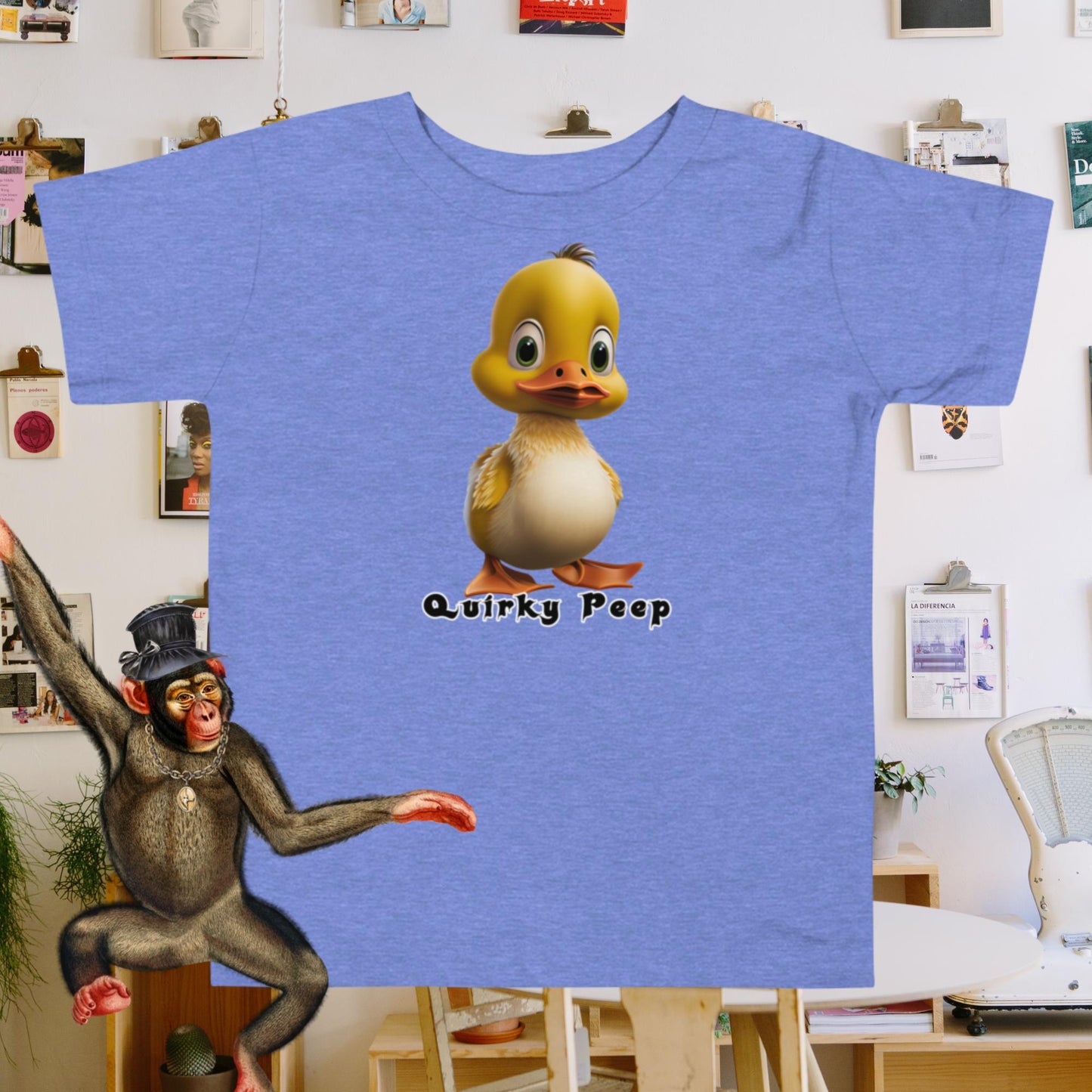 Kurzärmeliges Baby-T-Shirt - Quirrky Peep