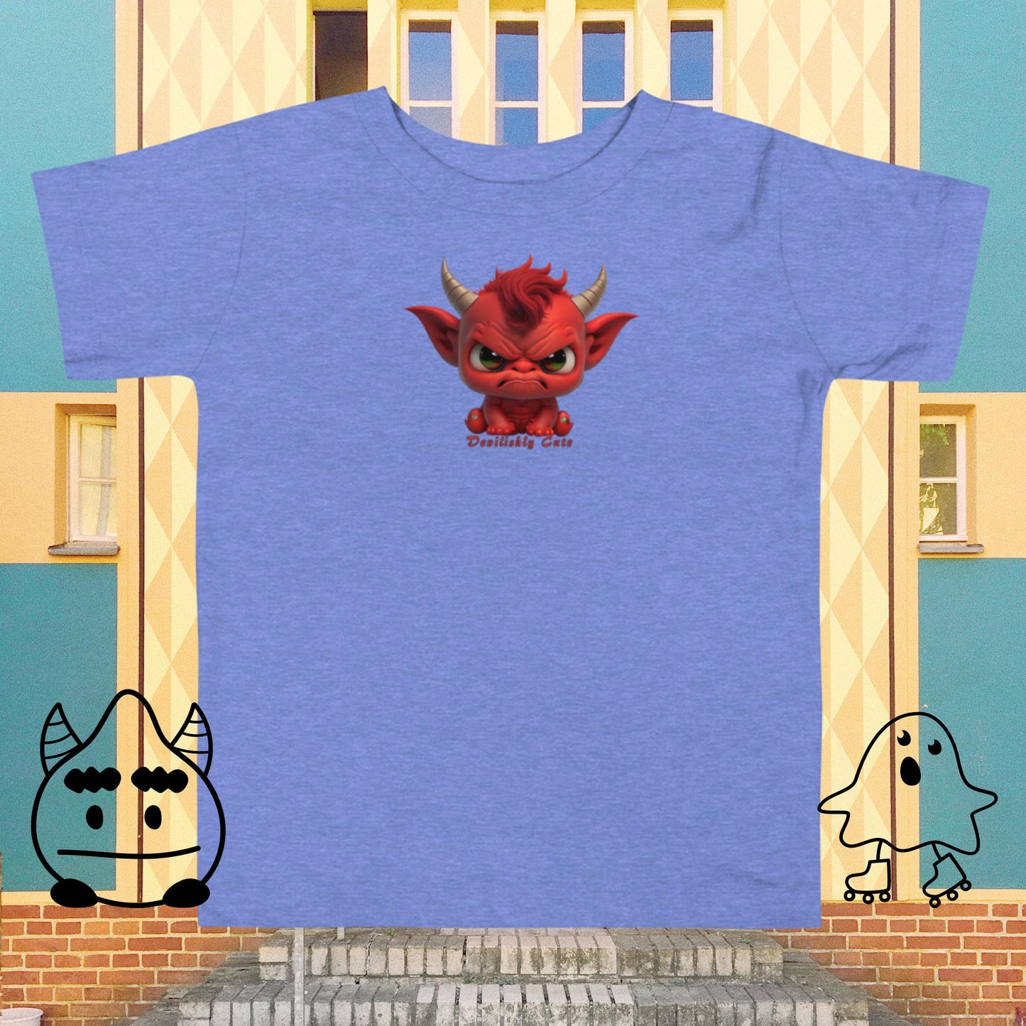 Kurzärmeliges Baby-T-Shirt - Devilishly Cute