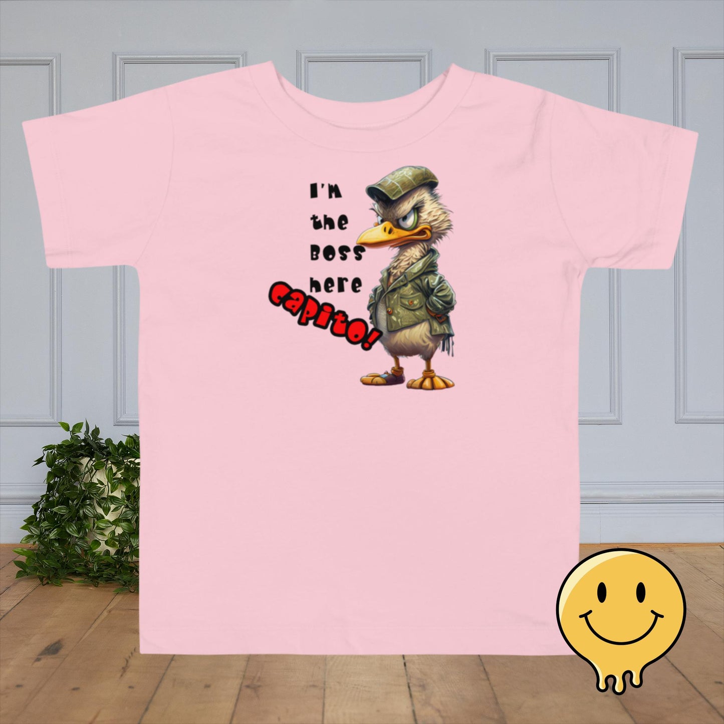 Kurzärmeliges Baby-T-Shirt - The Boss