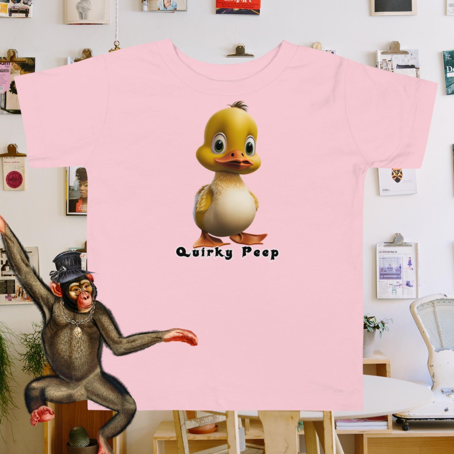 Kurzärmeliges Baby-T-Shirt - Quirrky Peep