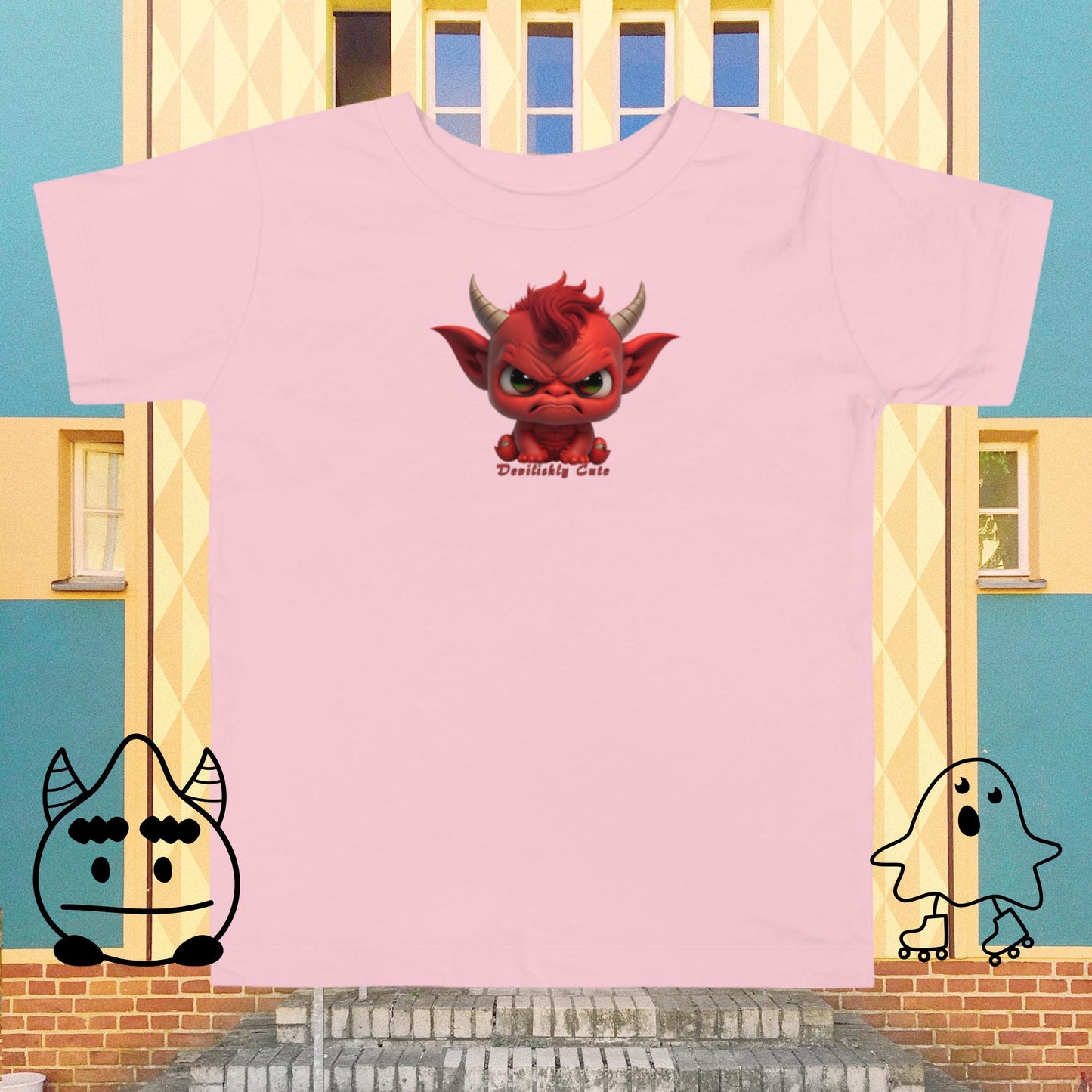 Kurzärmeliges Baby-T-Shirt - Devilishly Cute