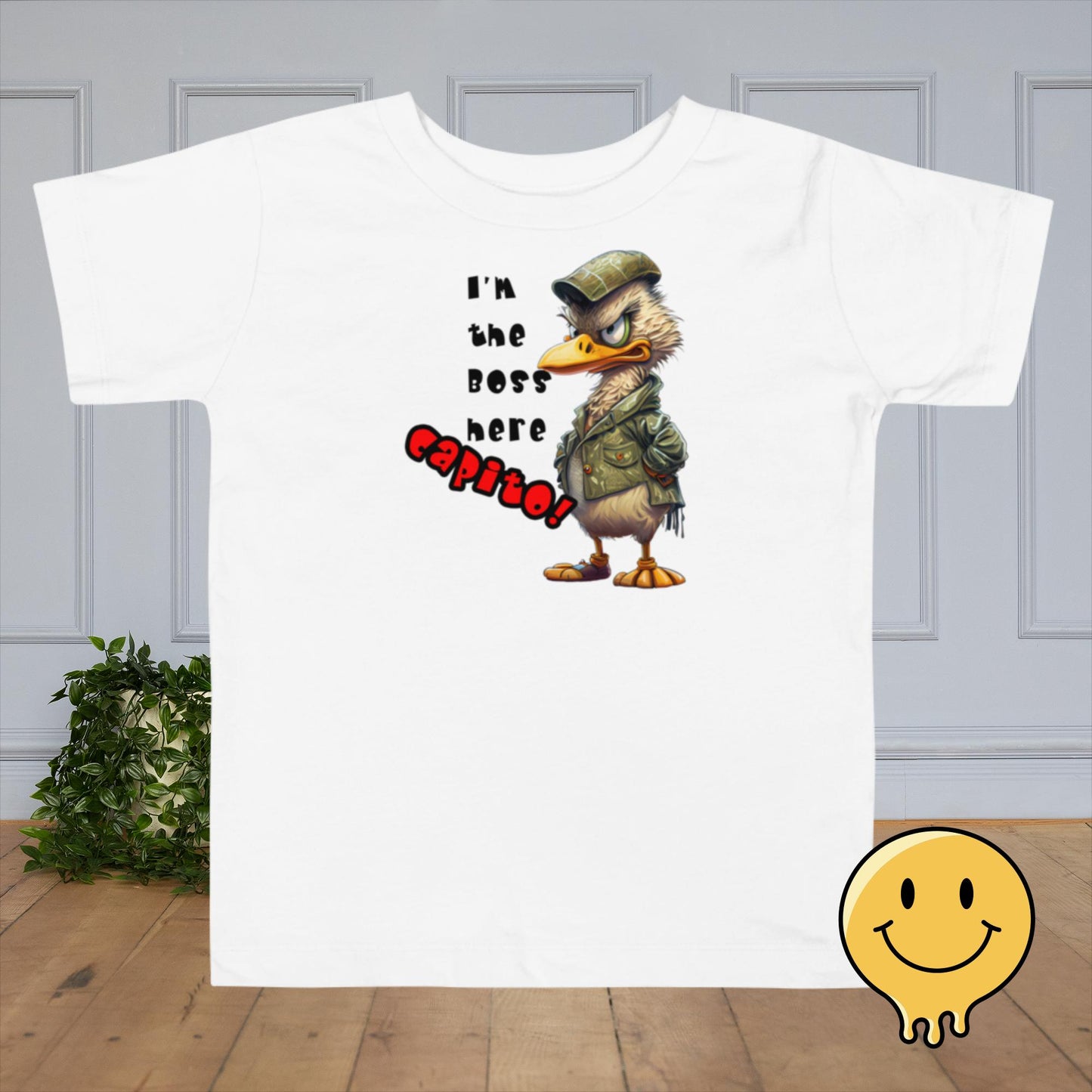 Kurzärmeliges Baby-T-Shirt - The Boss