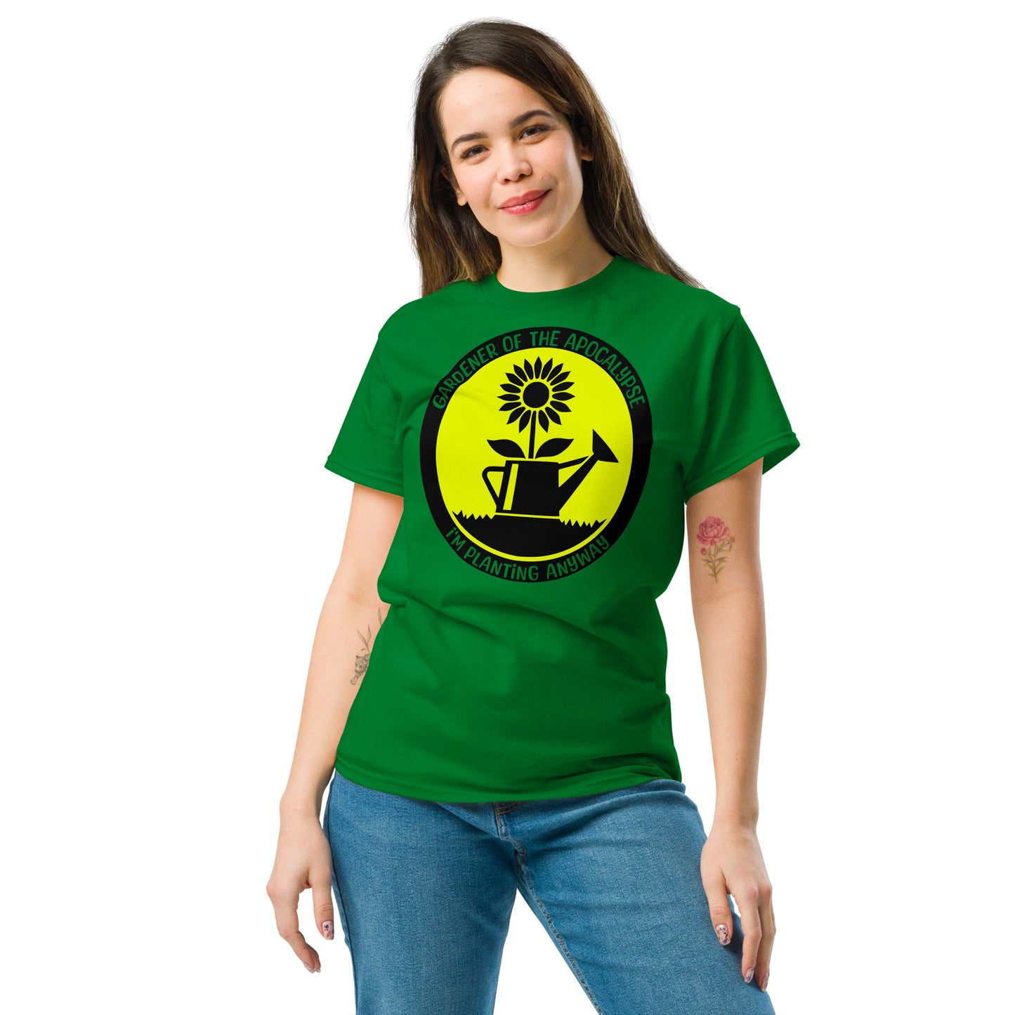 Klassisches Unisex T-Shirt - Gardener of the apocalypse 2