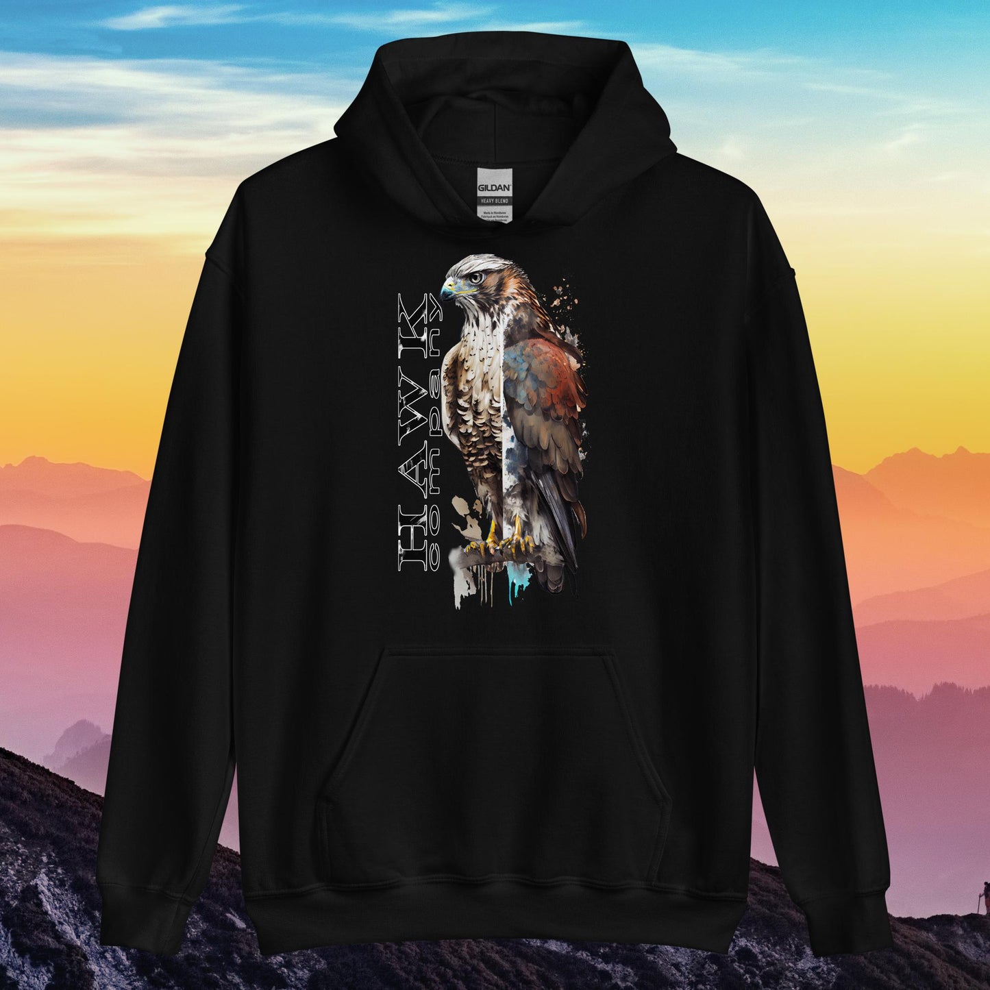 Herren-Kapuzenpullover - Hawk Company