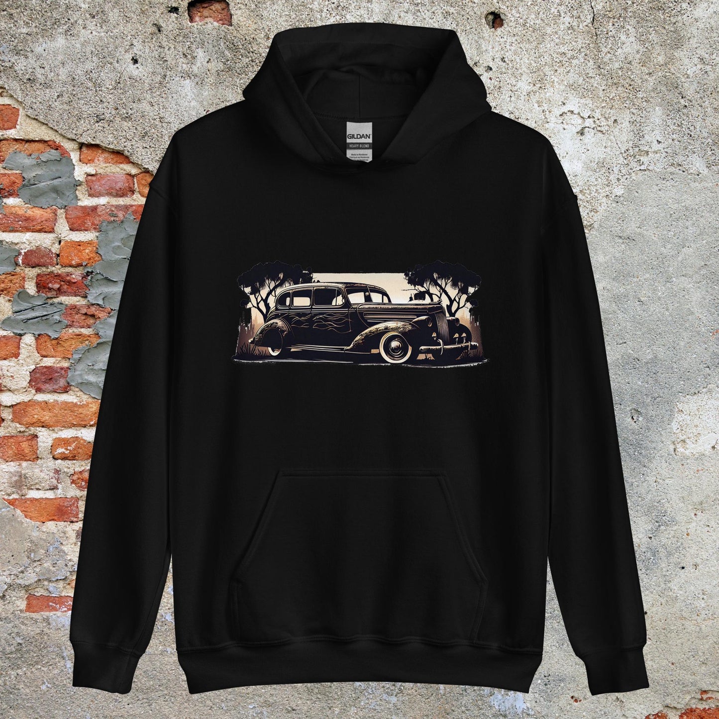 Herren-Kapuzenpullover - Old Mercedes