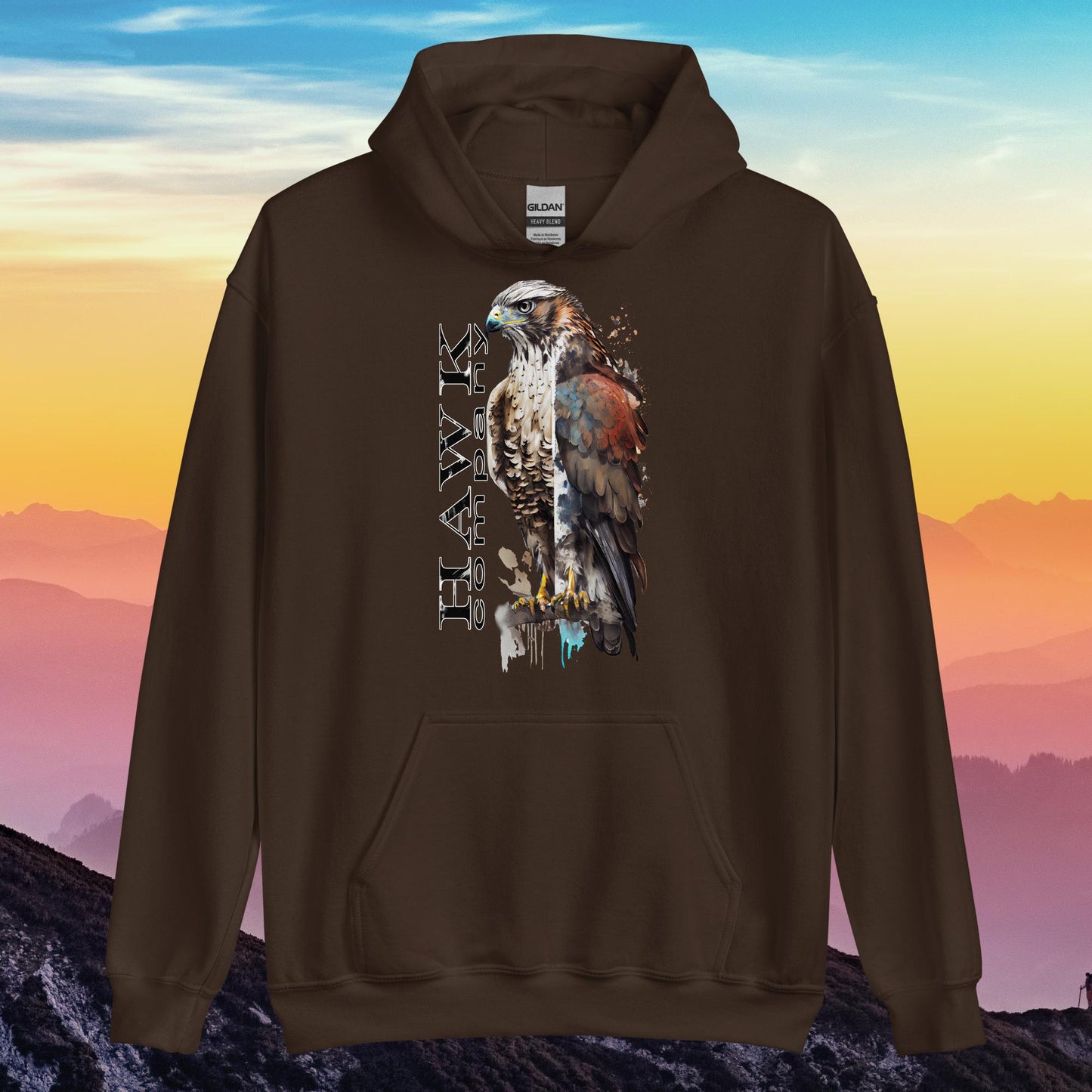 Herren-Kapuzenpullover - Hawk Company