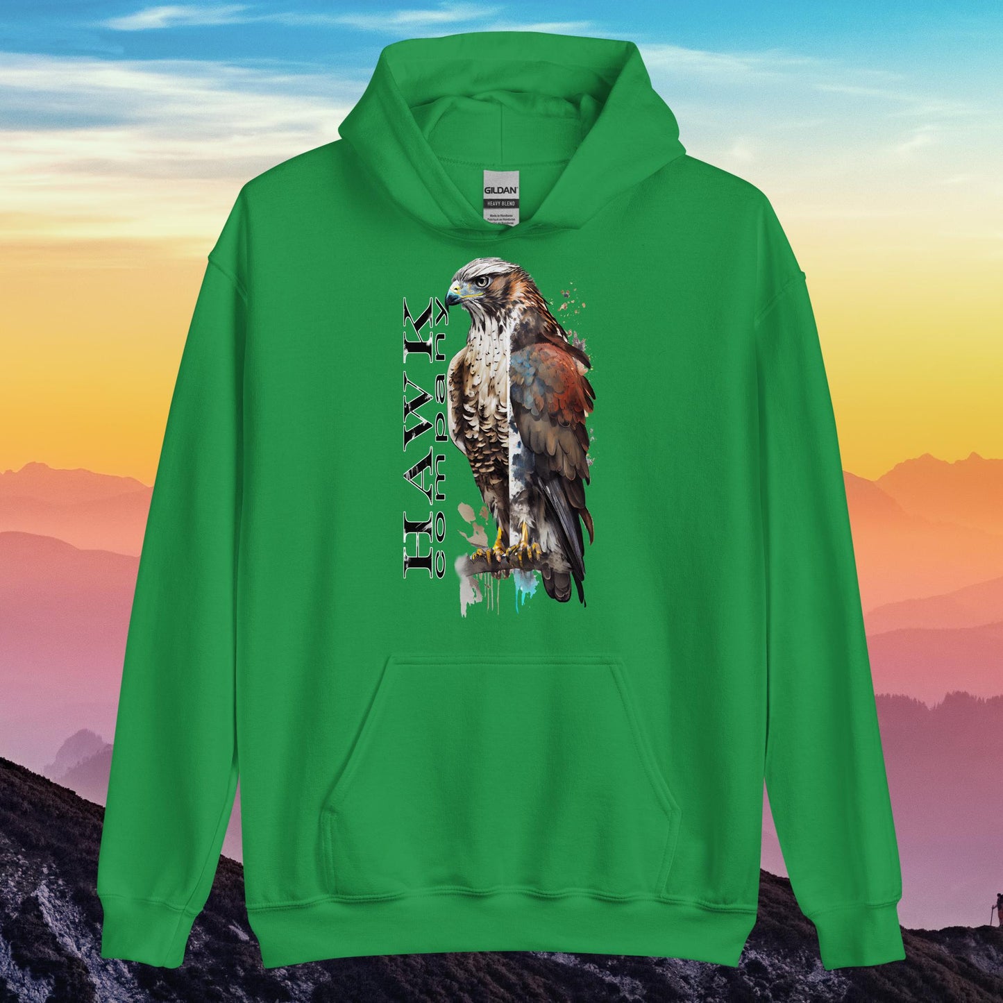 Herren-Kapuzenpullover - Hawk Company