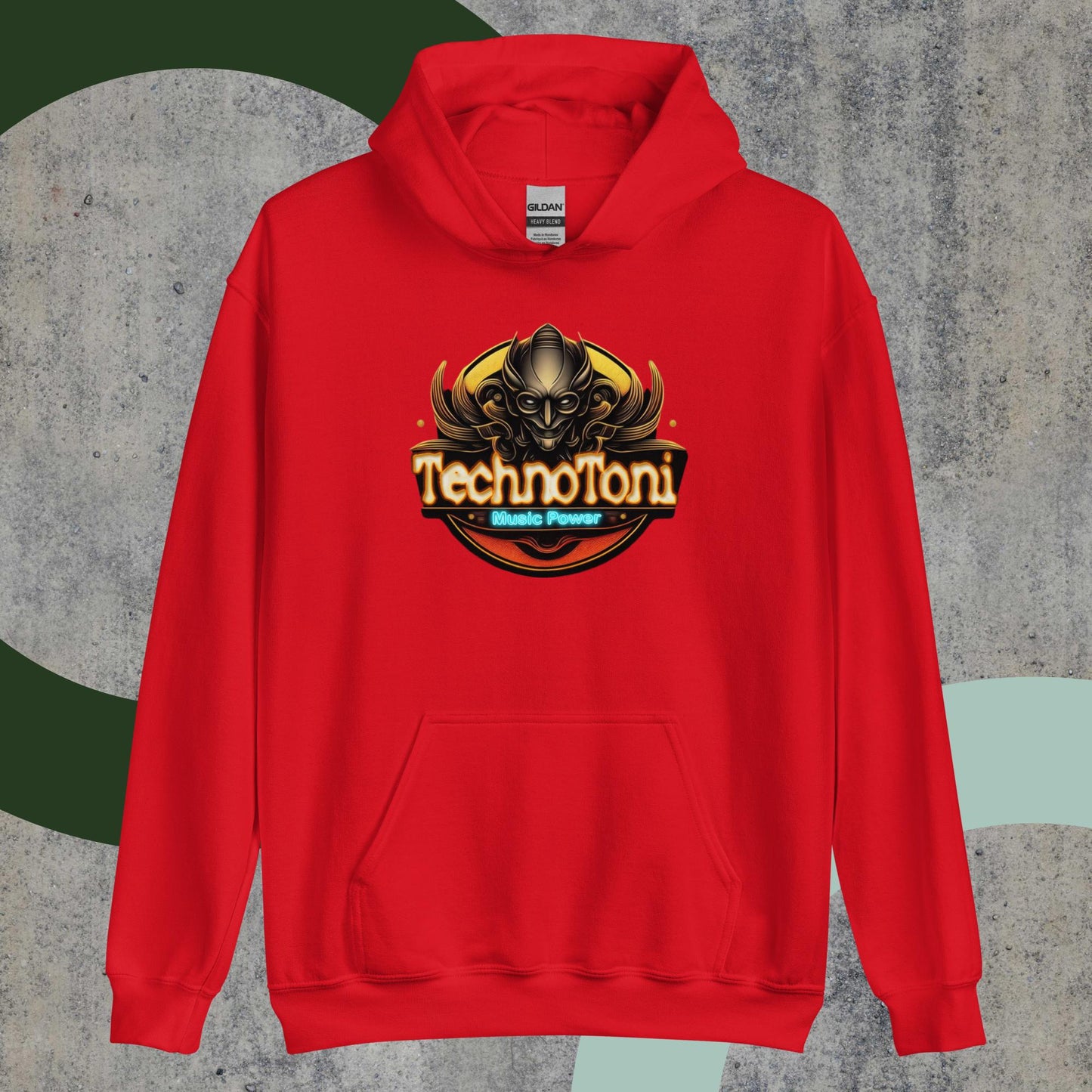 Herren-Hoodie - Techno Toni