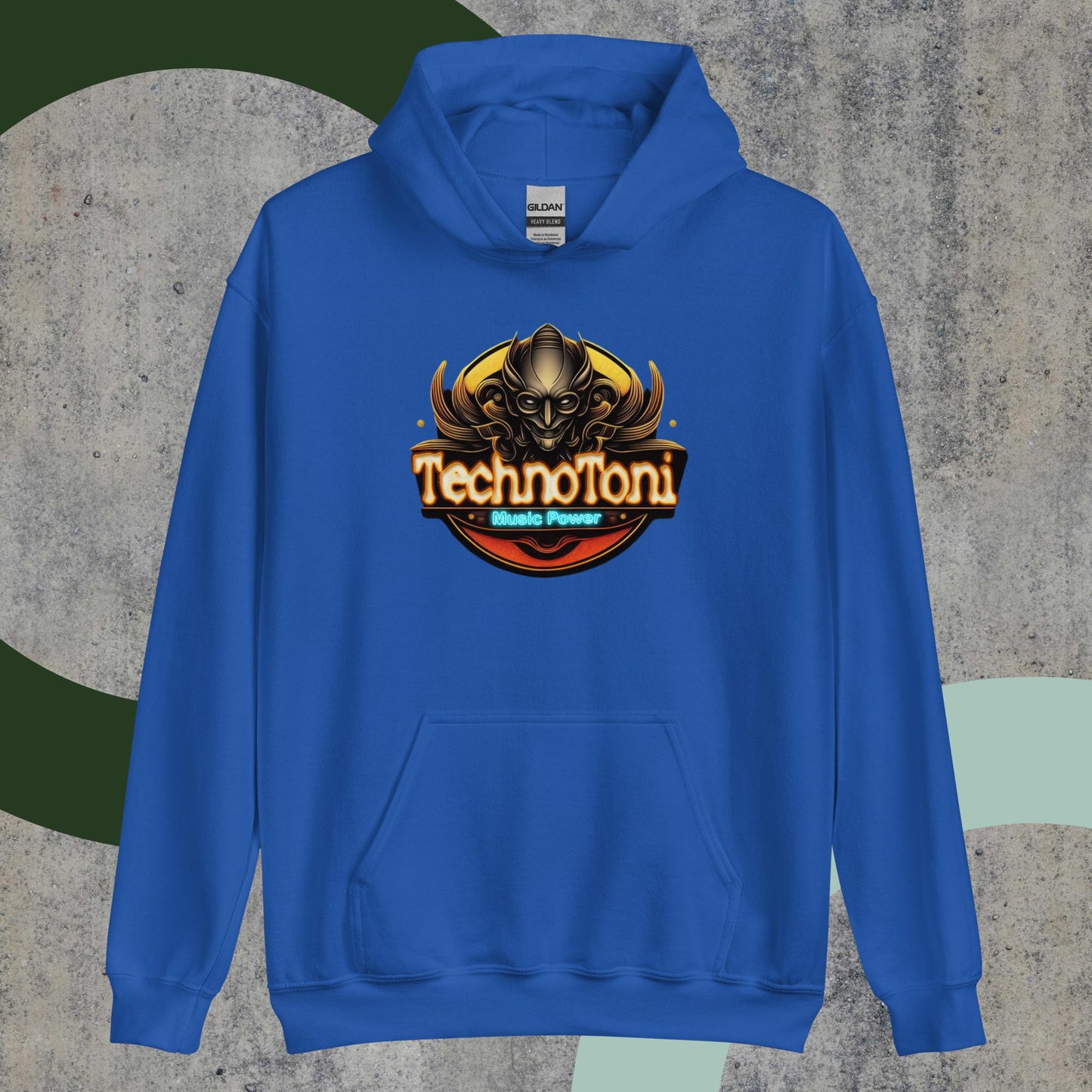 Herren-Hoodie - Techno Toni