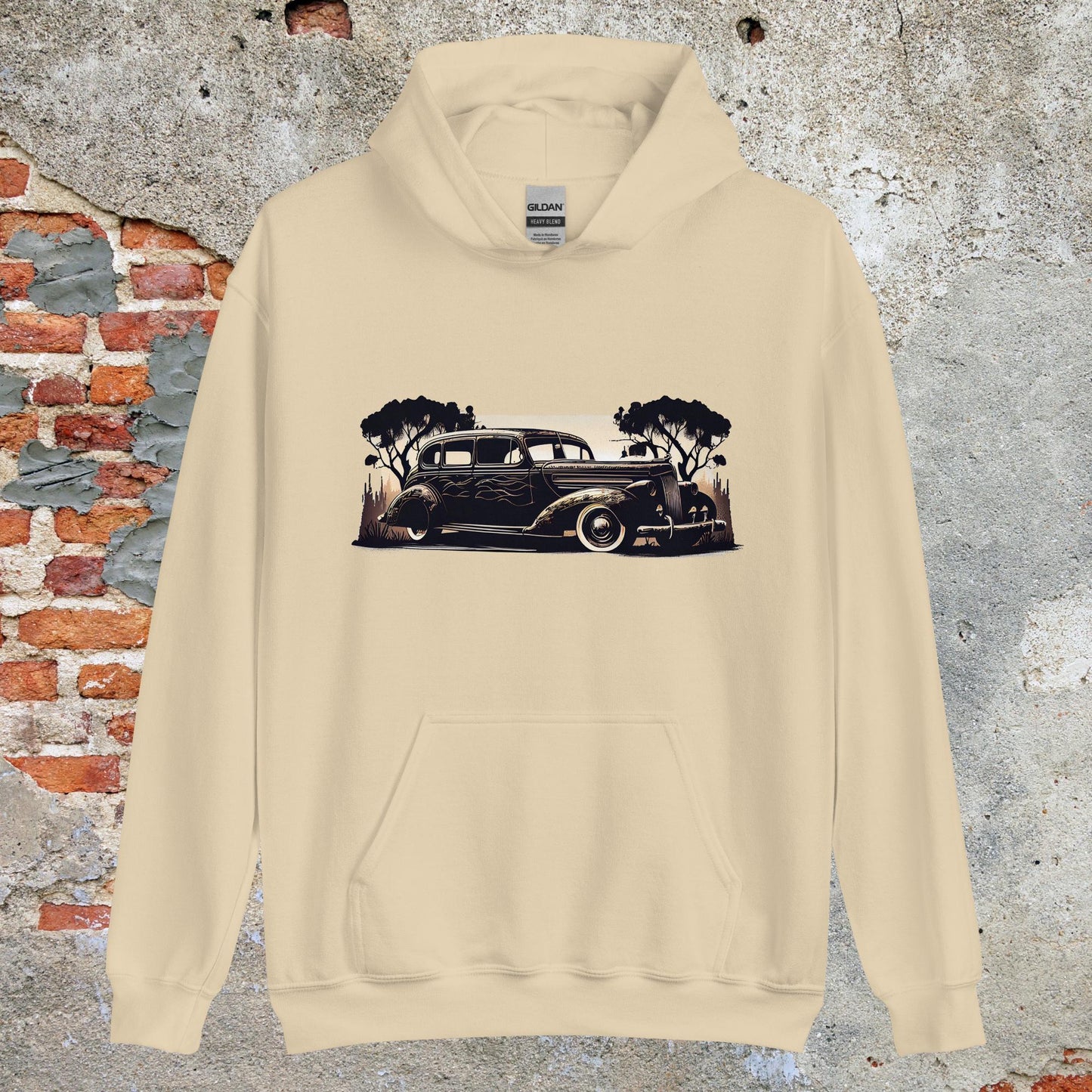 Herren-Kapuzenpullover - Old Mercedes