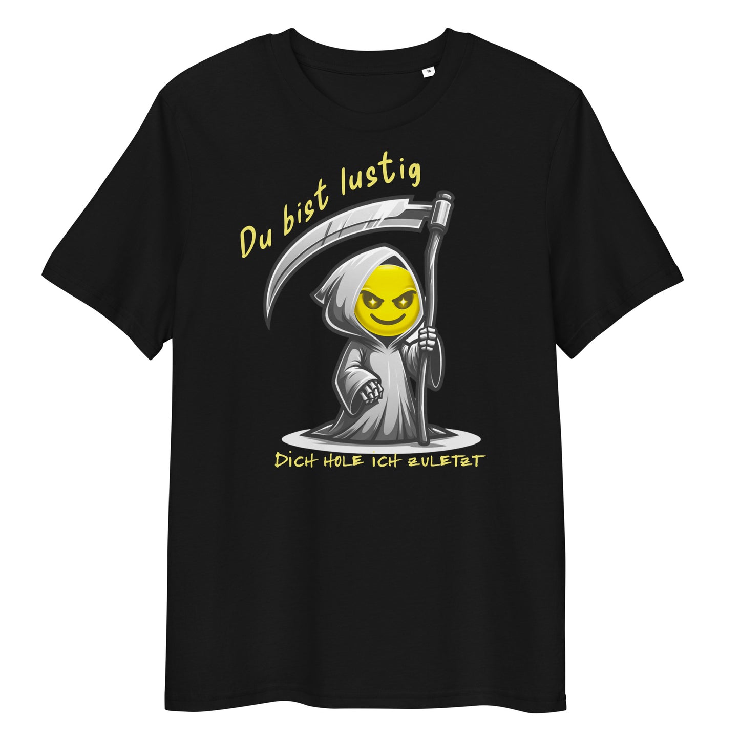 Unisex-Bio-Baumwoll-T-Shirt - Du bist lustig