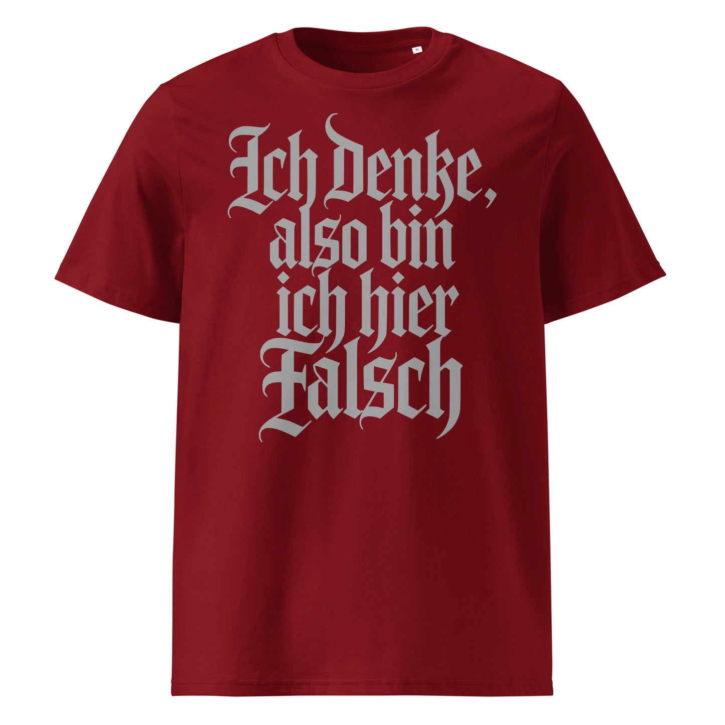 Unisex-Bio-Baumwoll-T-Shirt - Bin Falsch