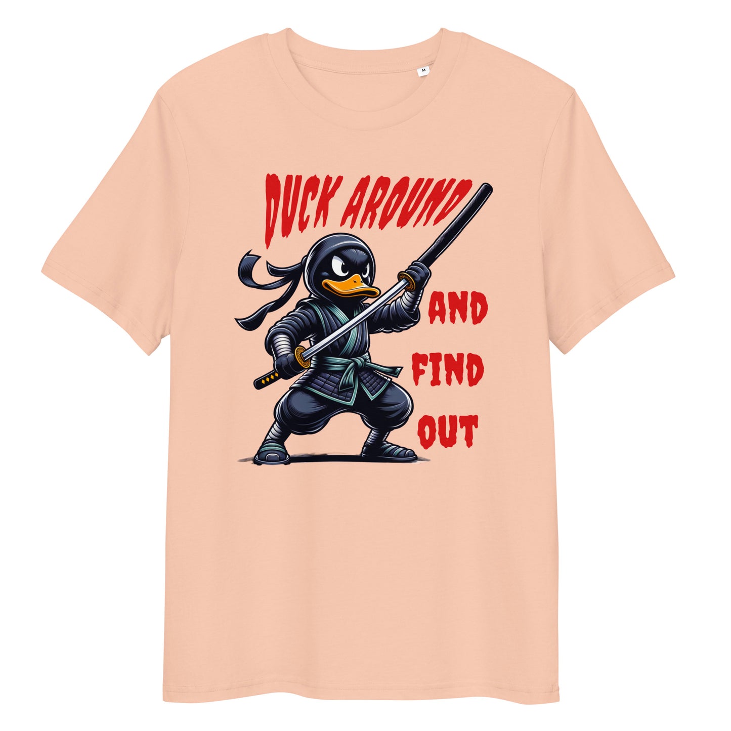 Unisex-Bio-Baumwoll-T-Shirt - Duck around