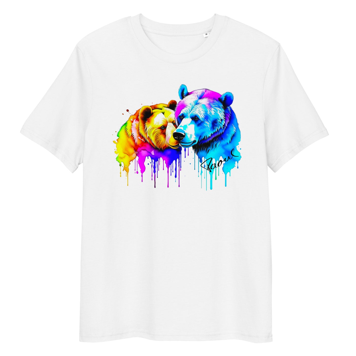 Unisex-Bio-Baumwoll-T-Shirt - Bären