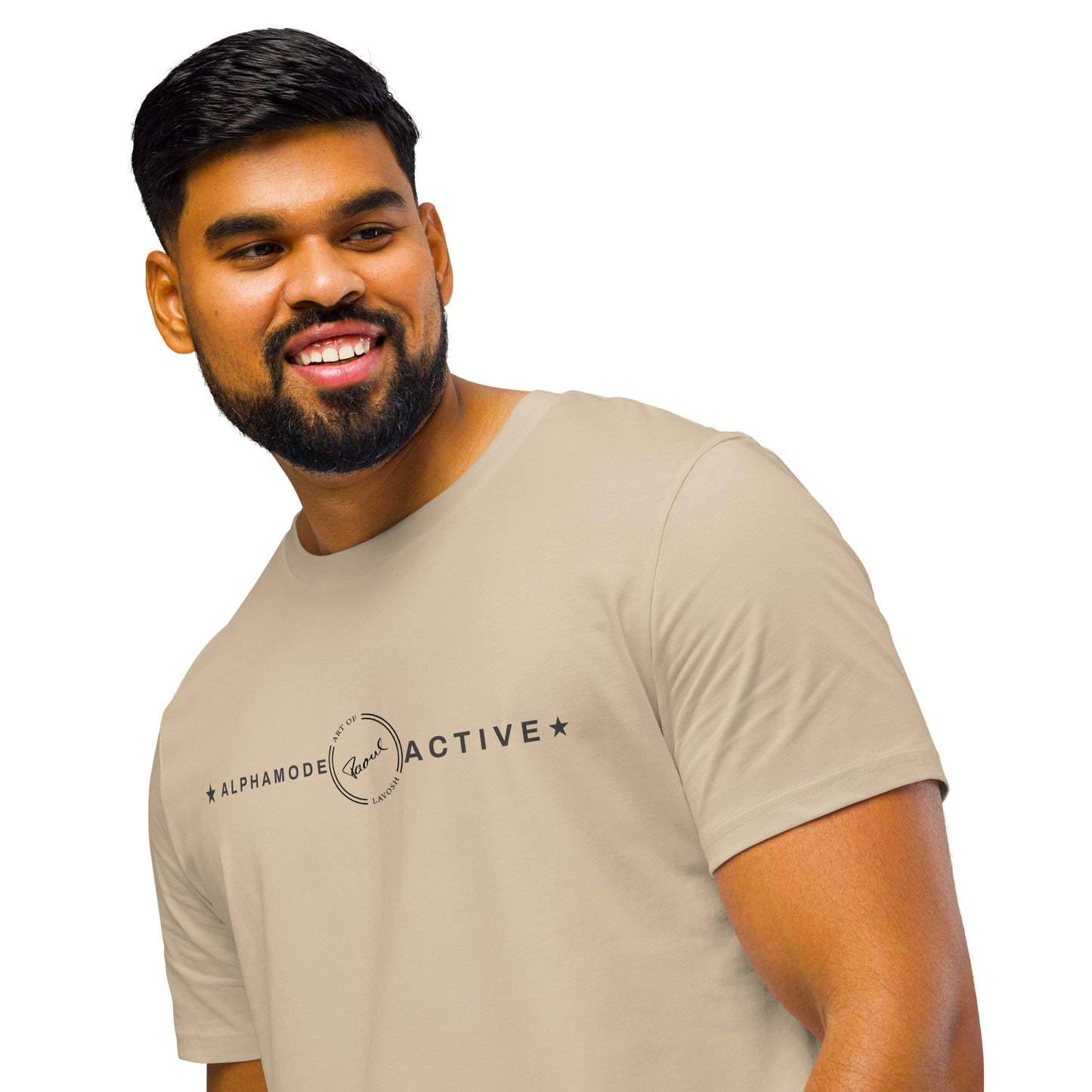 Mittelschweres Herren Bio-T-Shirt - AlphaMode-RL