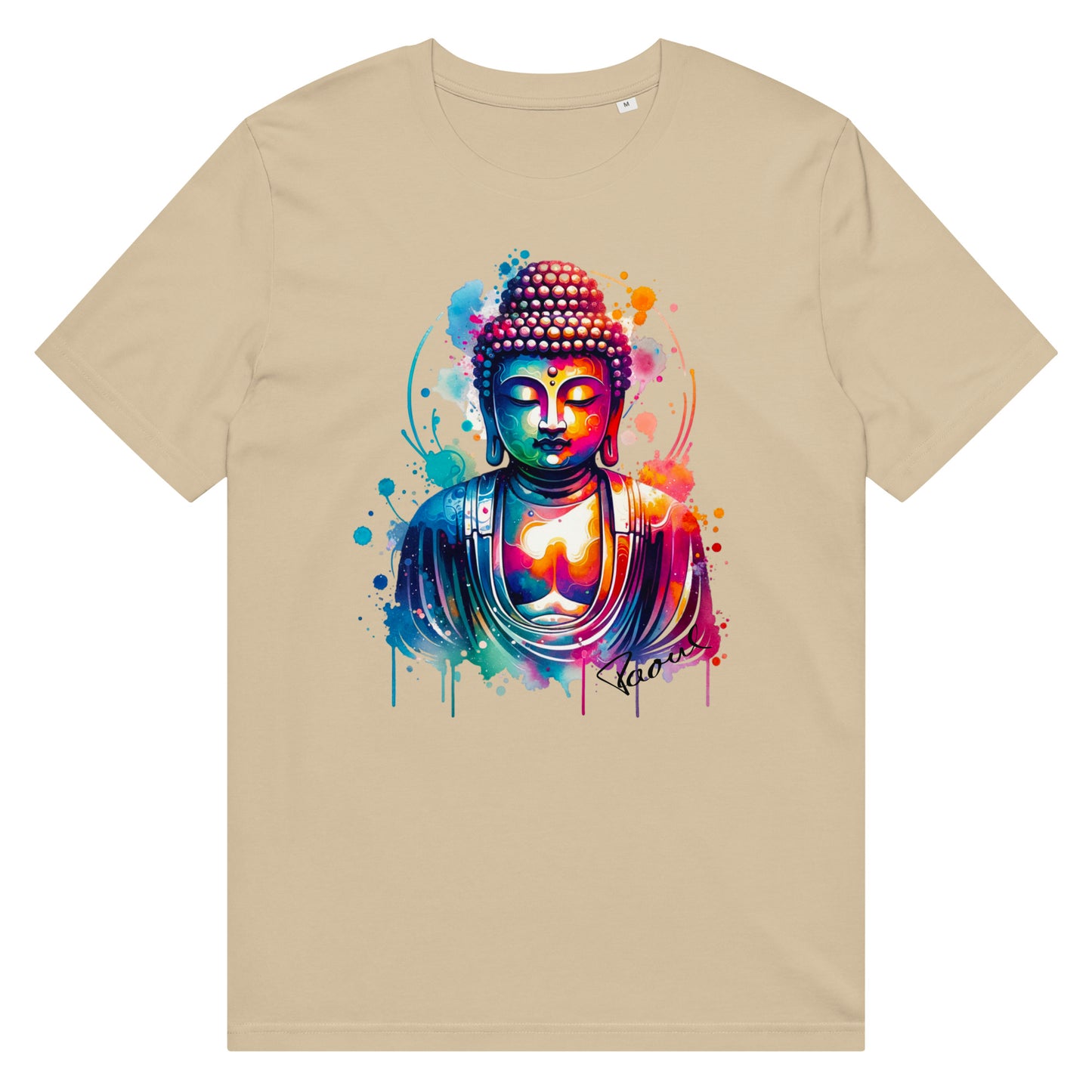 Mittelschweres Damen Bio-T-Shirt - Buddha Color
